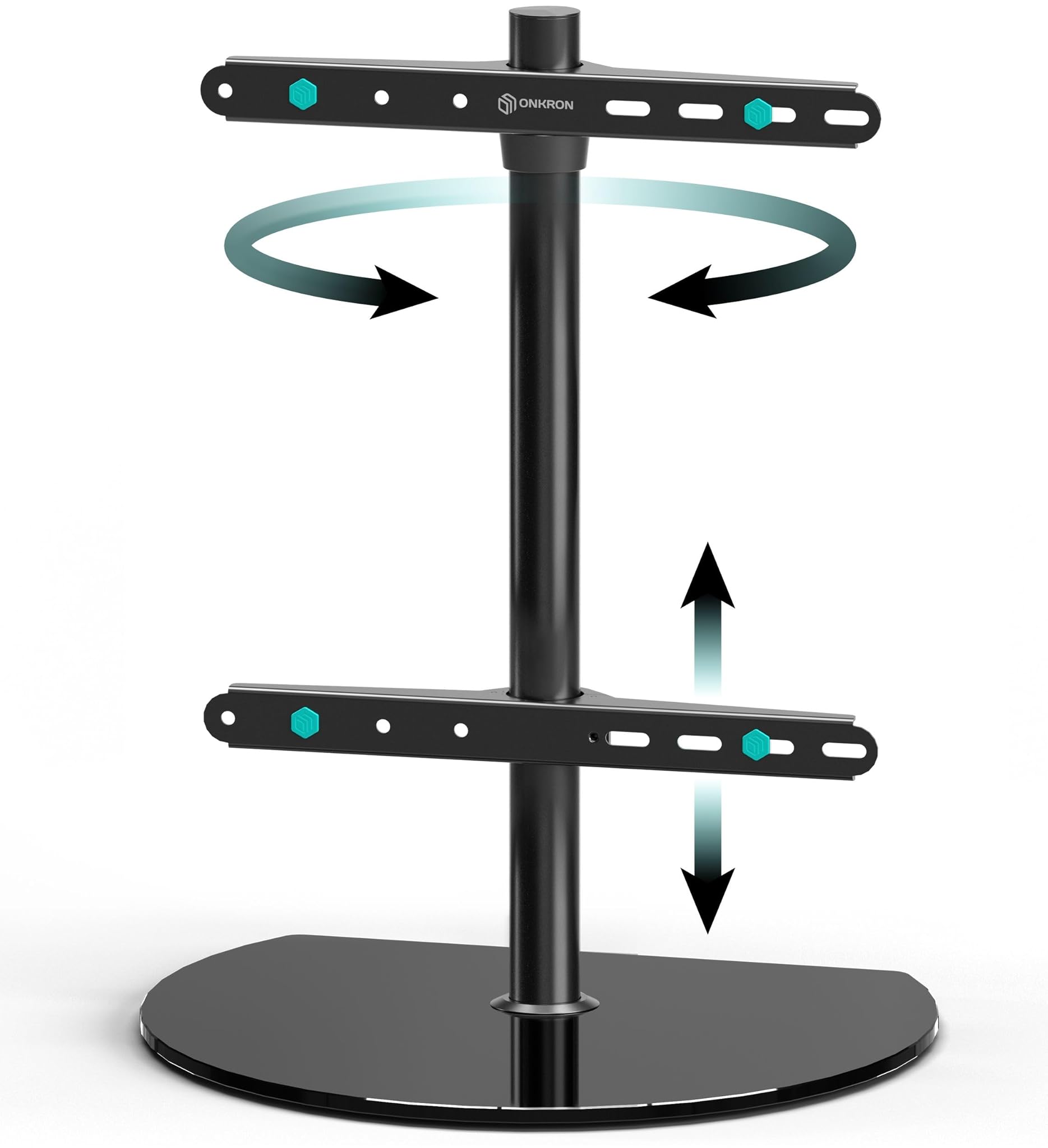 Onkron Supporto TV da Tavolo 32-65" Nero