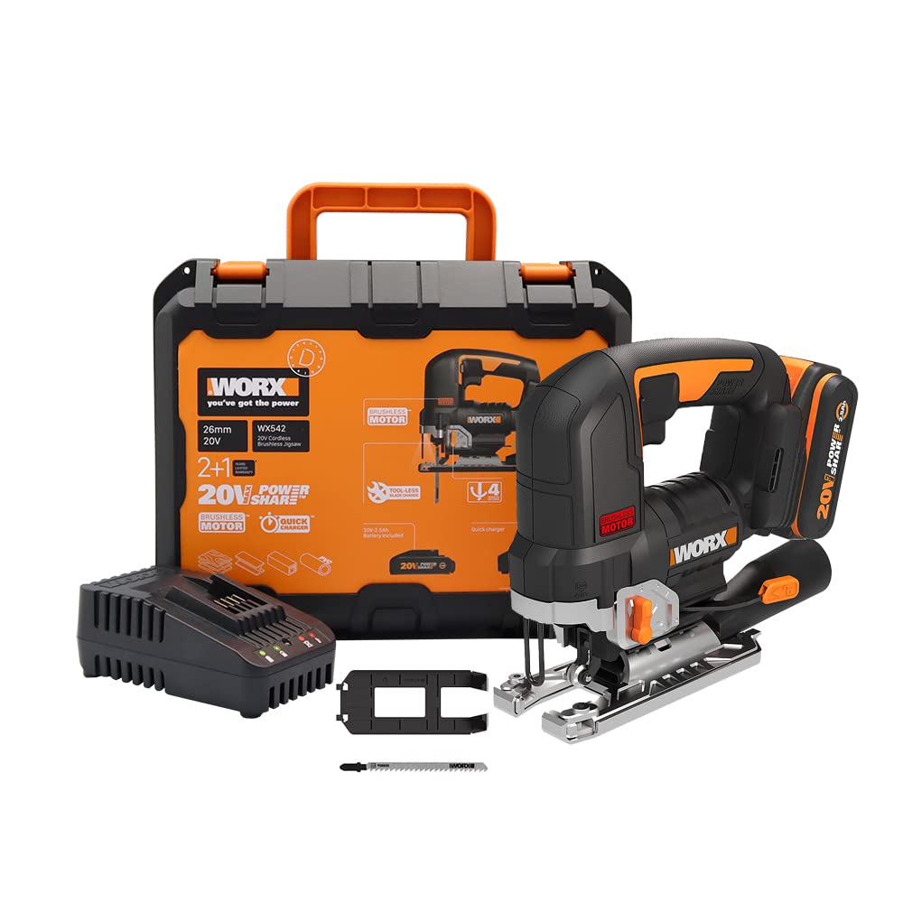 Worx WX542 Seghetto Alternativo a Batteria 20V