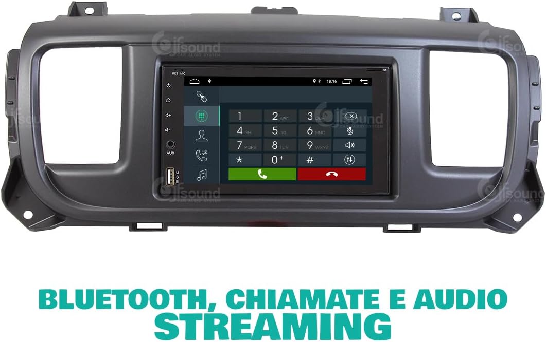 JF Sound Autoradio Android JF-227-X7C-PE per Peugeot Expert - immagine 5