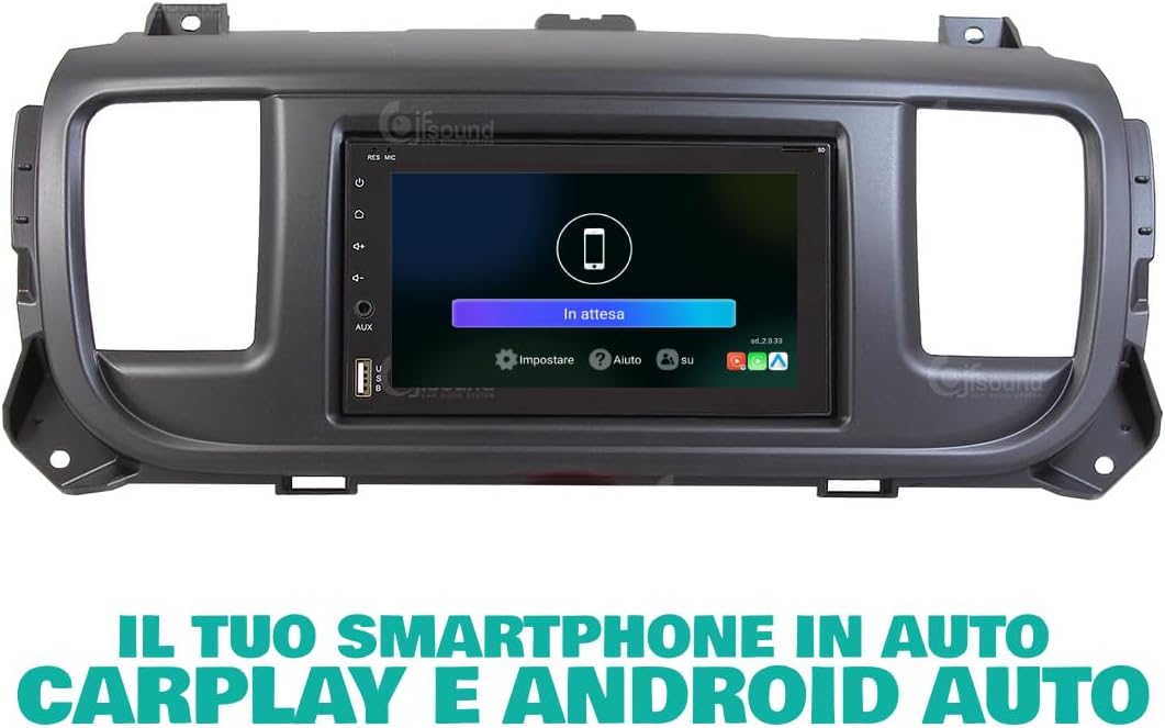 JF Sound Autoradio Android JF-227-X7C-PE per Peugeot Expert - immagine 7