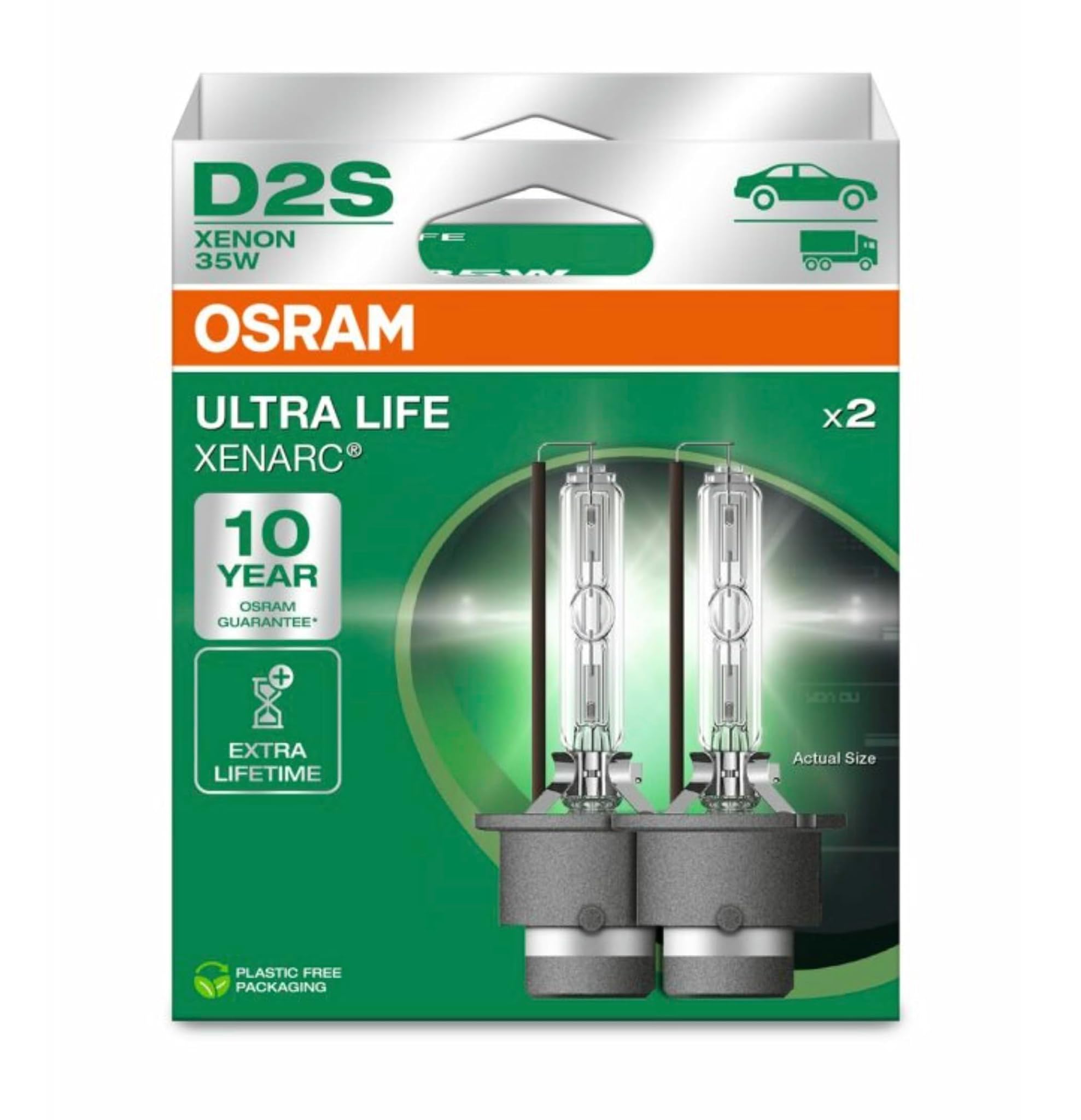 Osram XENARC® ULTRA LIFE D2S - Lampade Xeno (2 pz)