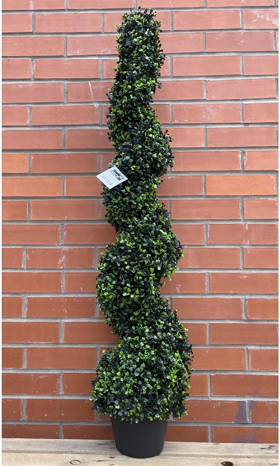 Leaf Albero Artificiale Topiaria a Spirale 120cm - immagine 4