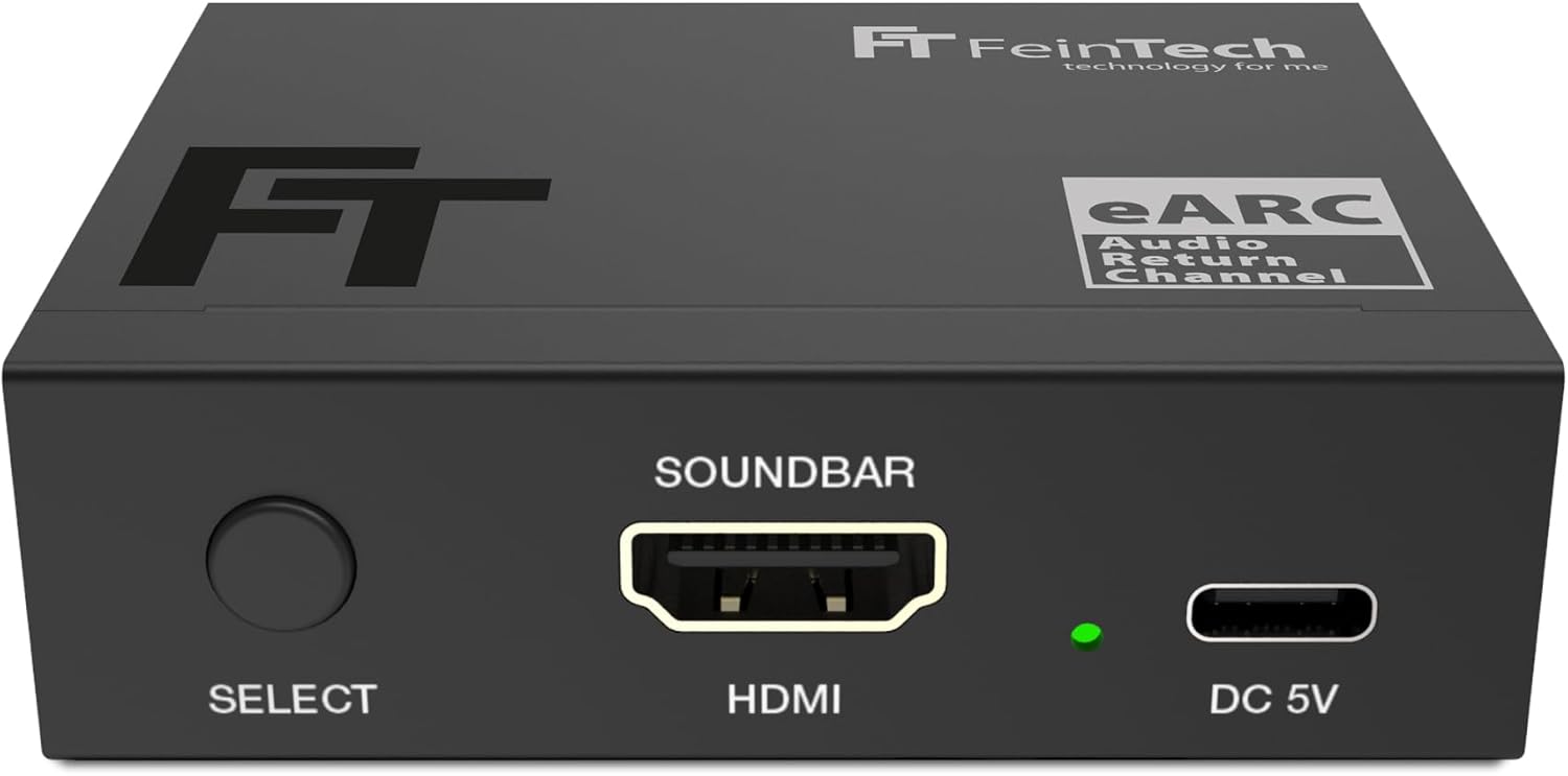 Feintech AX420 HDMI eARC Switch 2 TV x 1 Soundbar - immagine 2