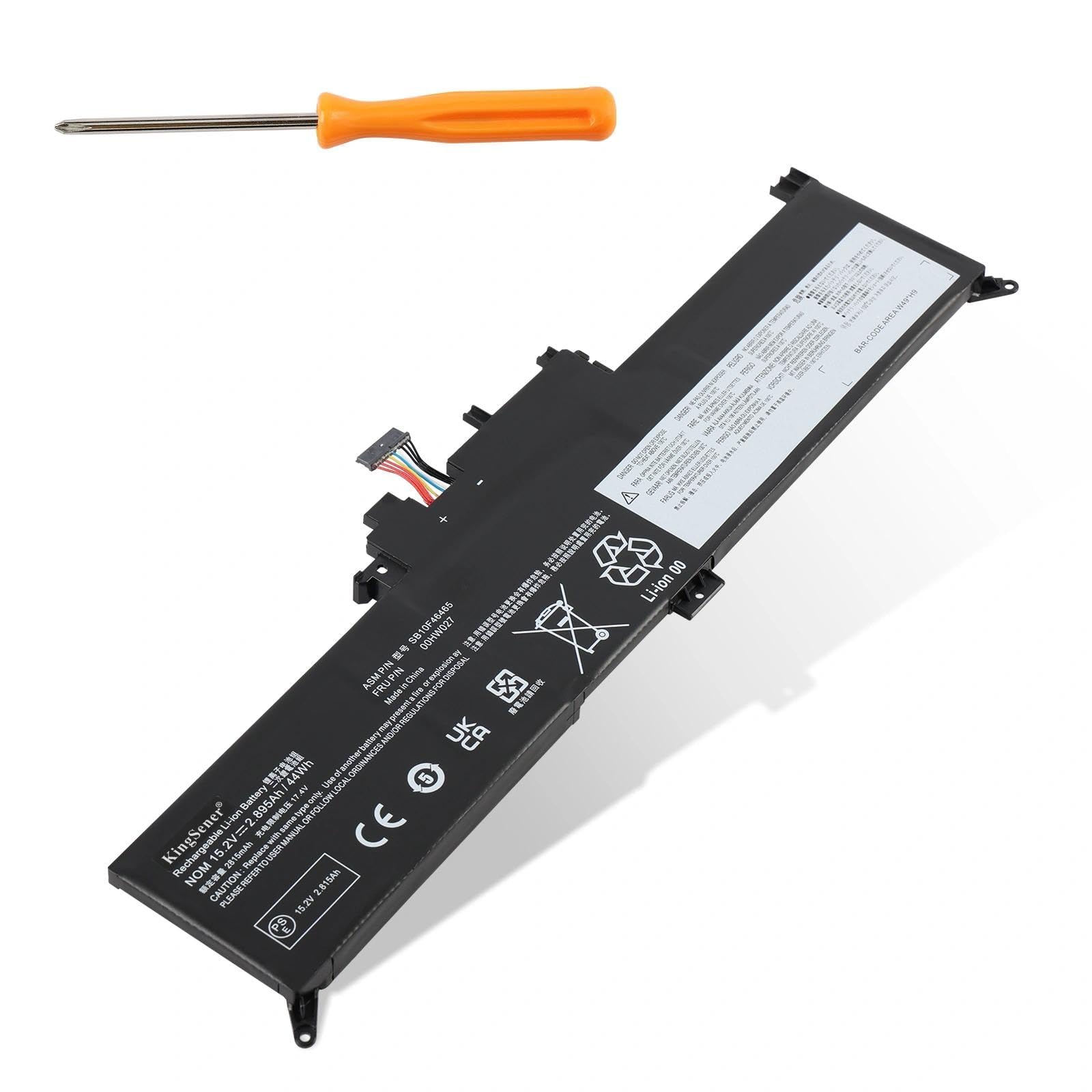 Batteria 00HW026 per Lenovo ThinkPad Yoga 260/370/X380
