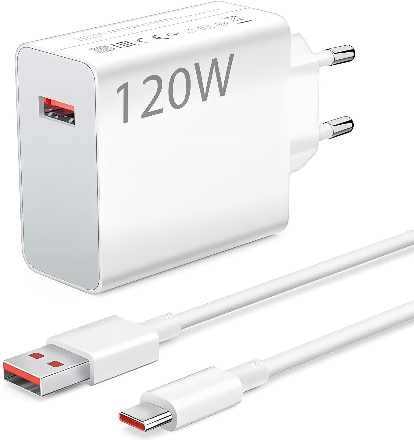 Caricatore Rapido USB 120W con Cavo USB-C 1M