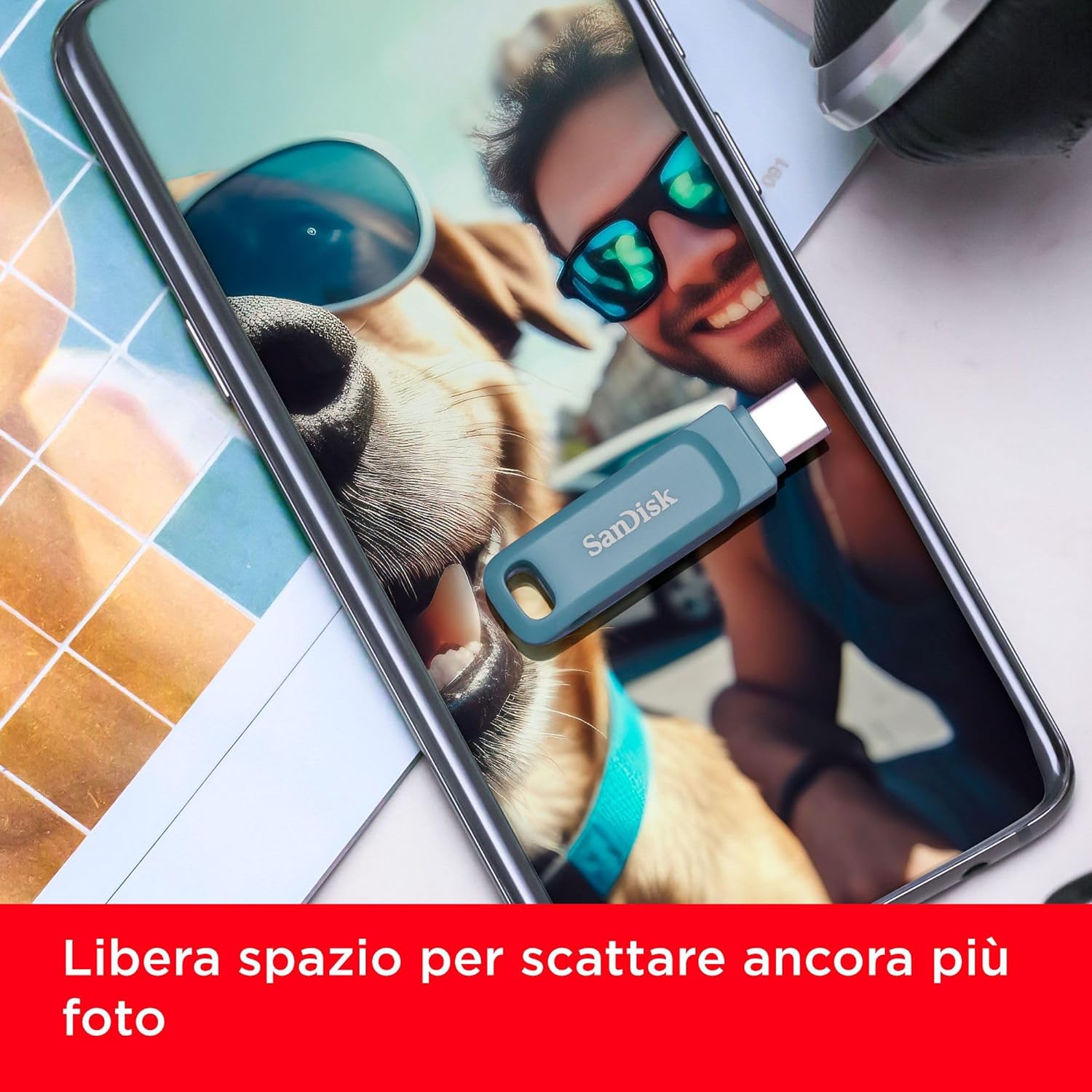 Sandisk 1TB Ultra Dual Drive Go - Pendrive USB-C - immagine 3