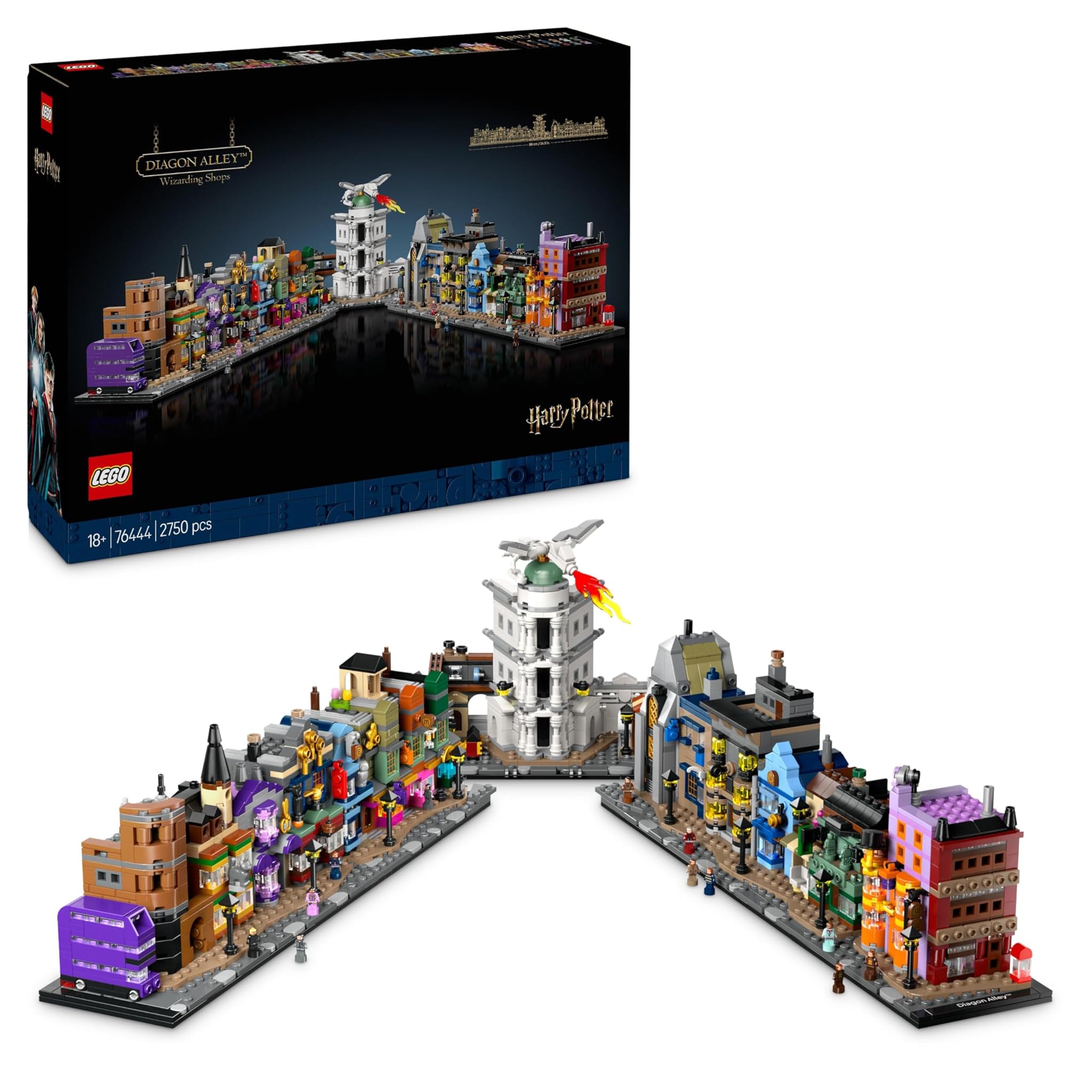 Lego Harry Potter Negozi di Magia di Diagon Alley