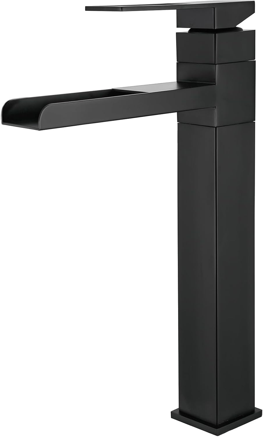 Shanfo Rubinetto Bagno Lavabo Alto Girevole 360° Nero