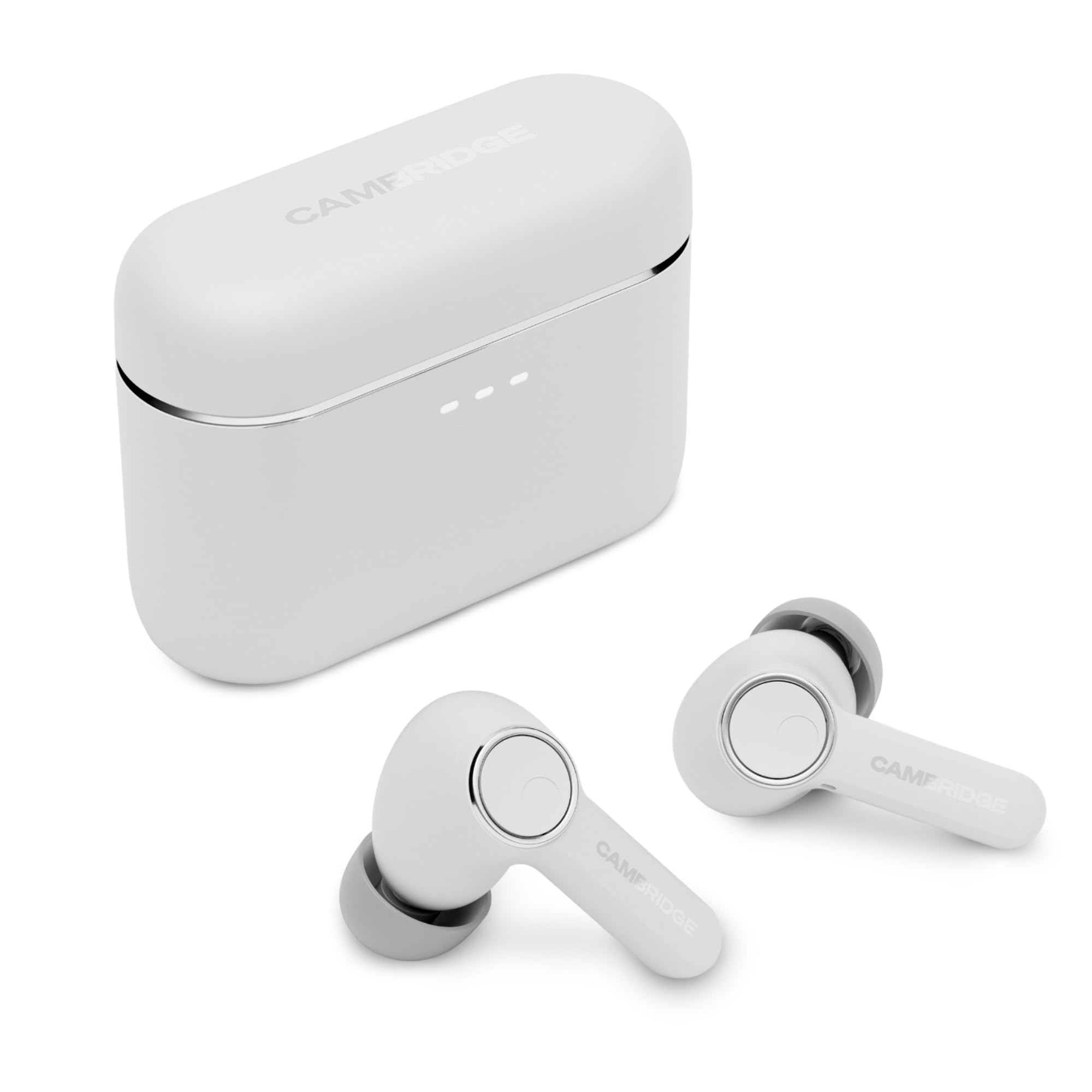 Cambridge Audio Melomania A100 - Cuffie True Wireless ANC, Bianco