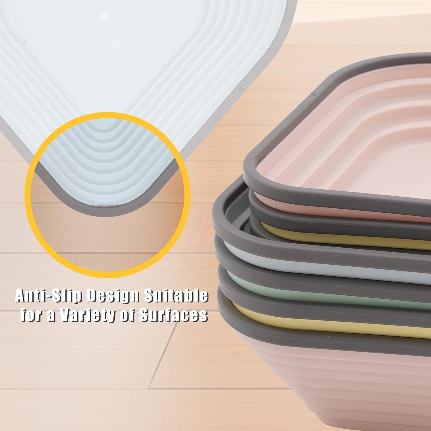 8 Pezzi Pietre Antiscivolo Durevoli per Bambini - immagine 3