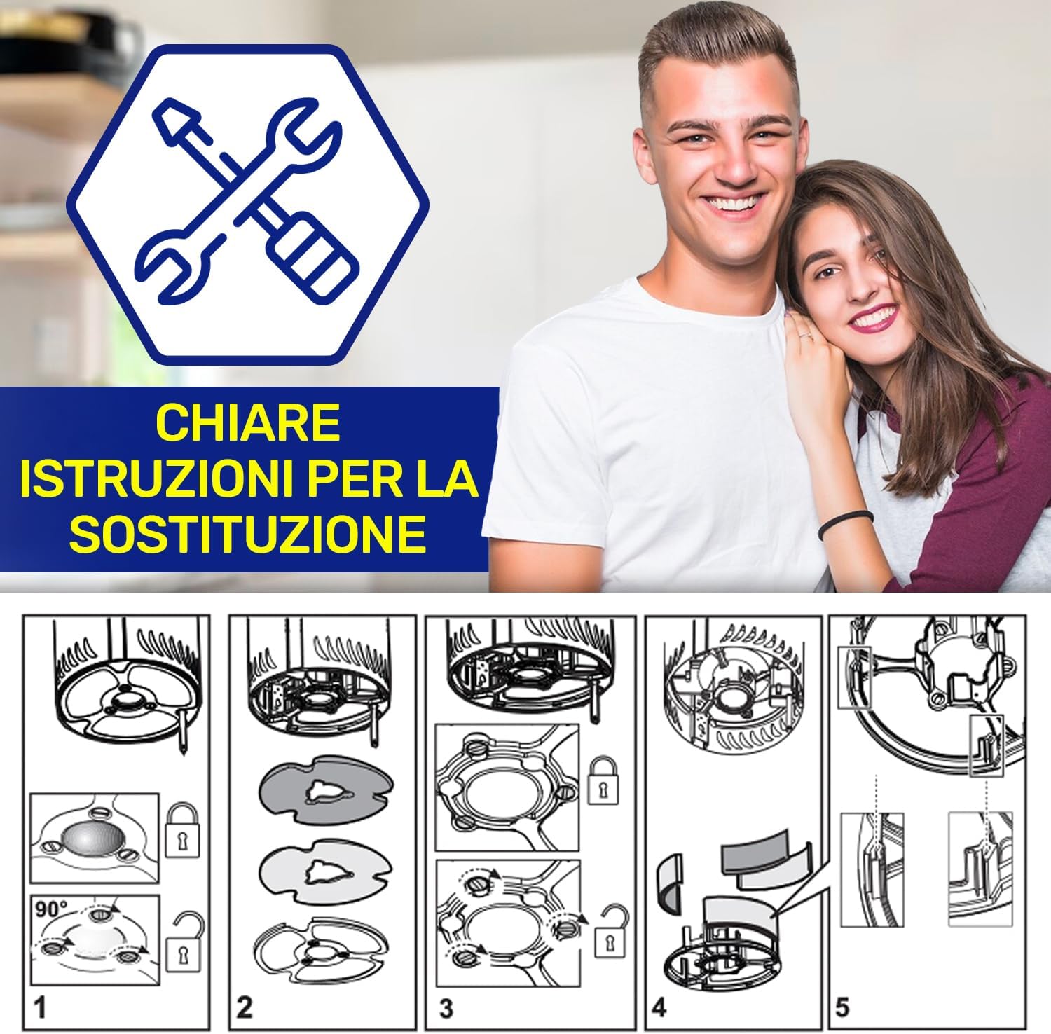 Monteral Filtro Carbone Attivo per Cappa Ø 240mm - immagine 7