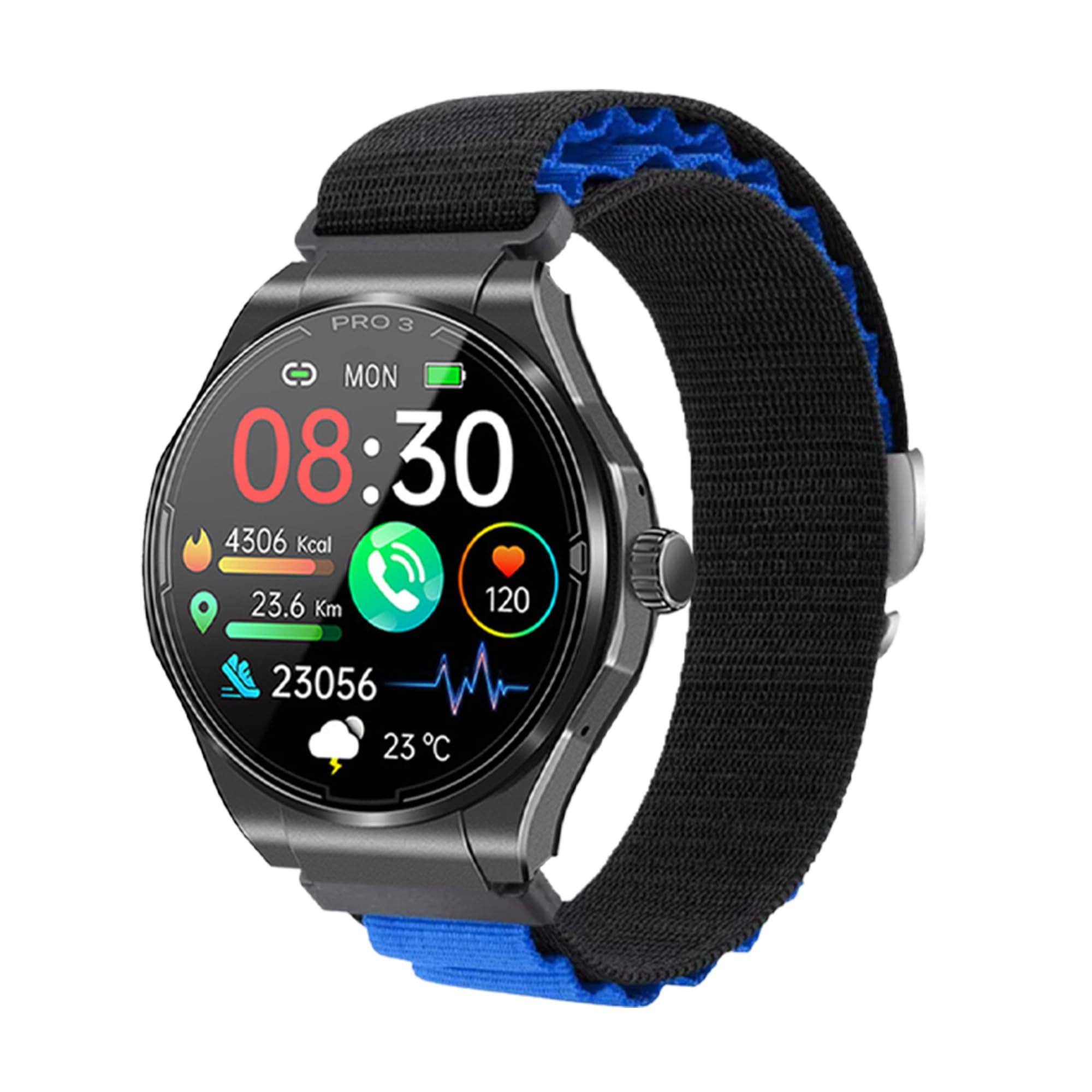 Knauermann PRO 3 (2024) Nero - Smartwatch Sanitario