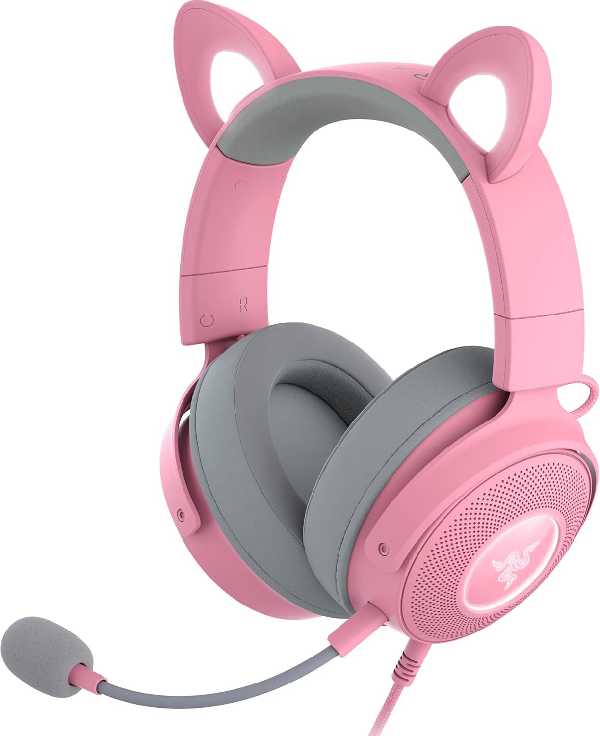 Razer Kraken Kitty V2 Pro - Cuffie RGB Cablate, Quartz Rosa - immagine 1