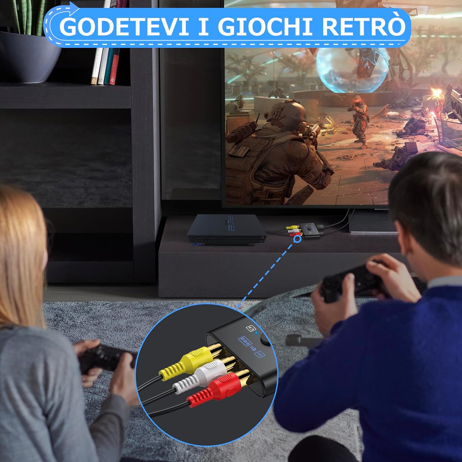 Camway Convertitore da AV a HDMI - immagine 8