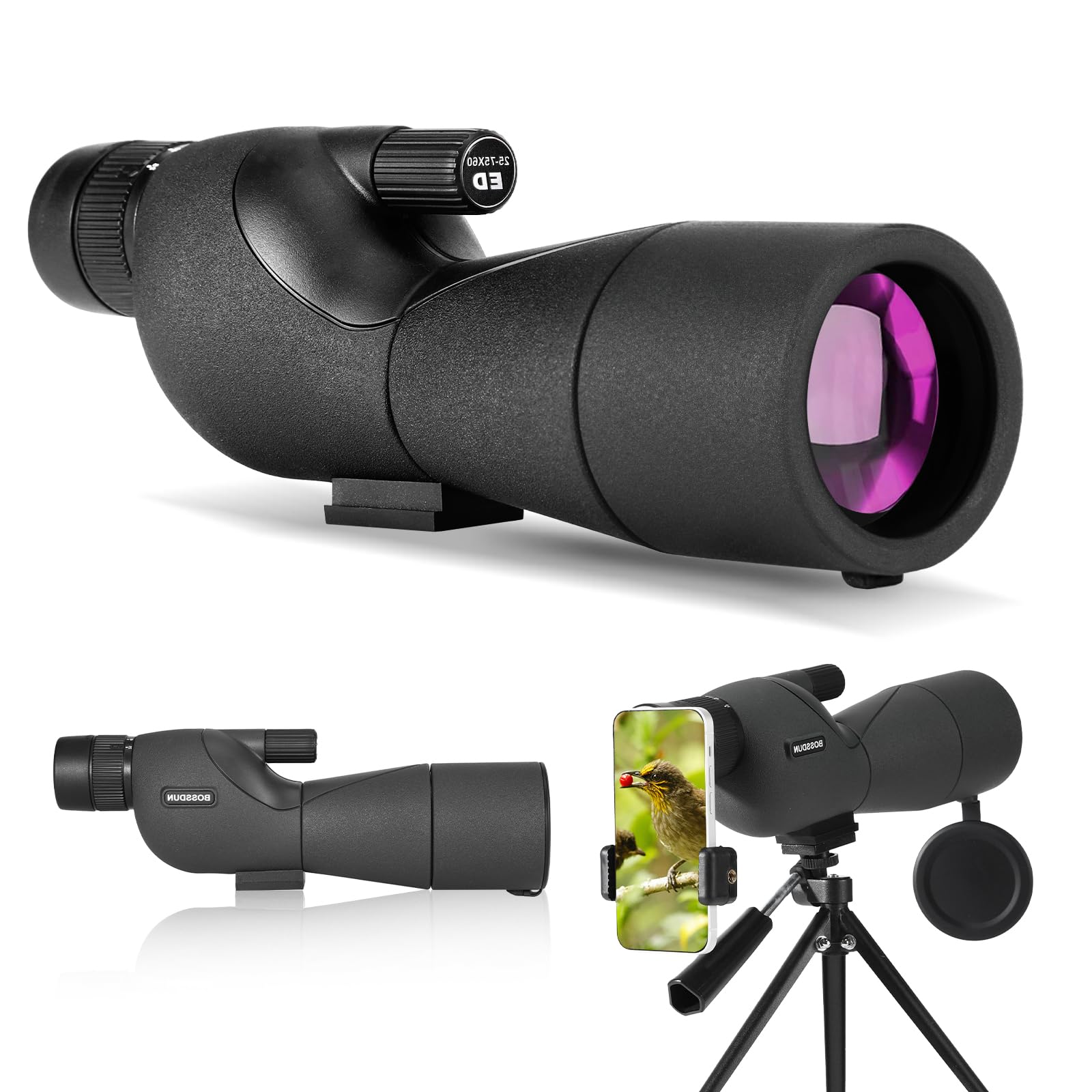 Cannocchiale Monoculare Impermeabile con Treppiede