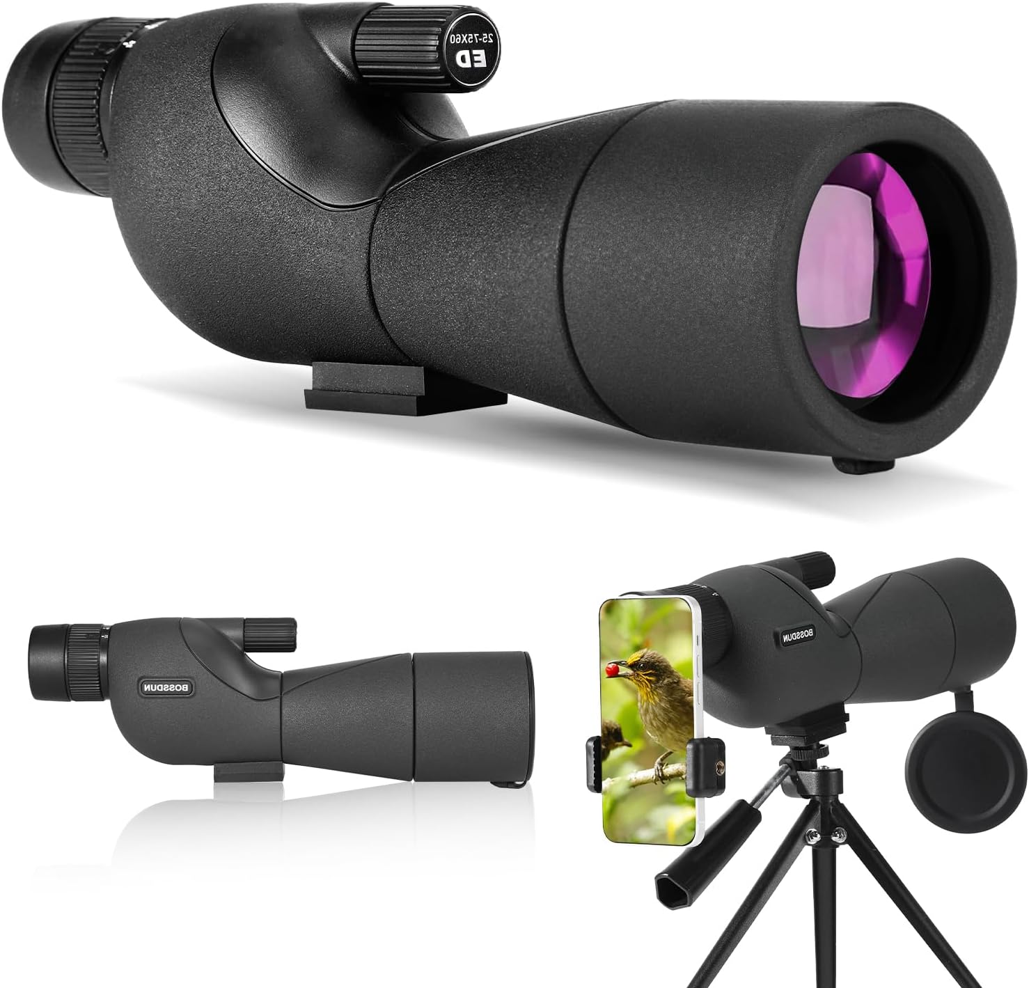 Cannocchiale Monoculare Impermeabile con Treppiede - immagine 1