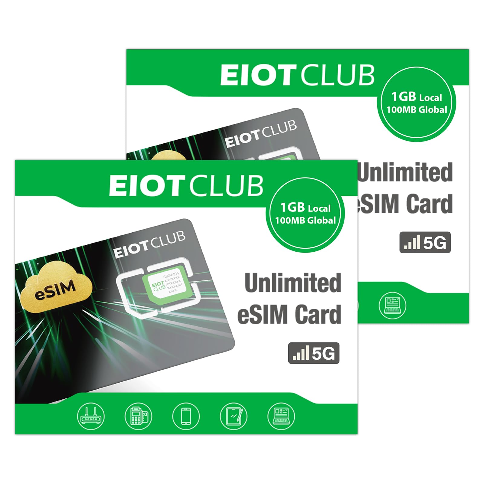 EIOTCLUB Fisica per Android - Abilita eSIM