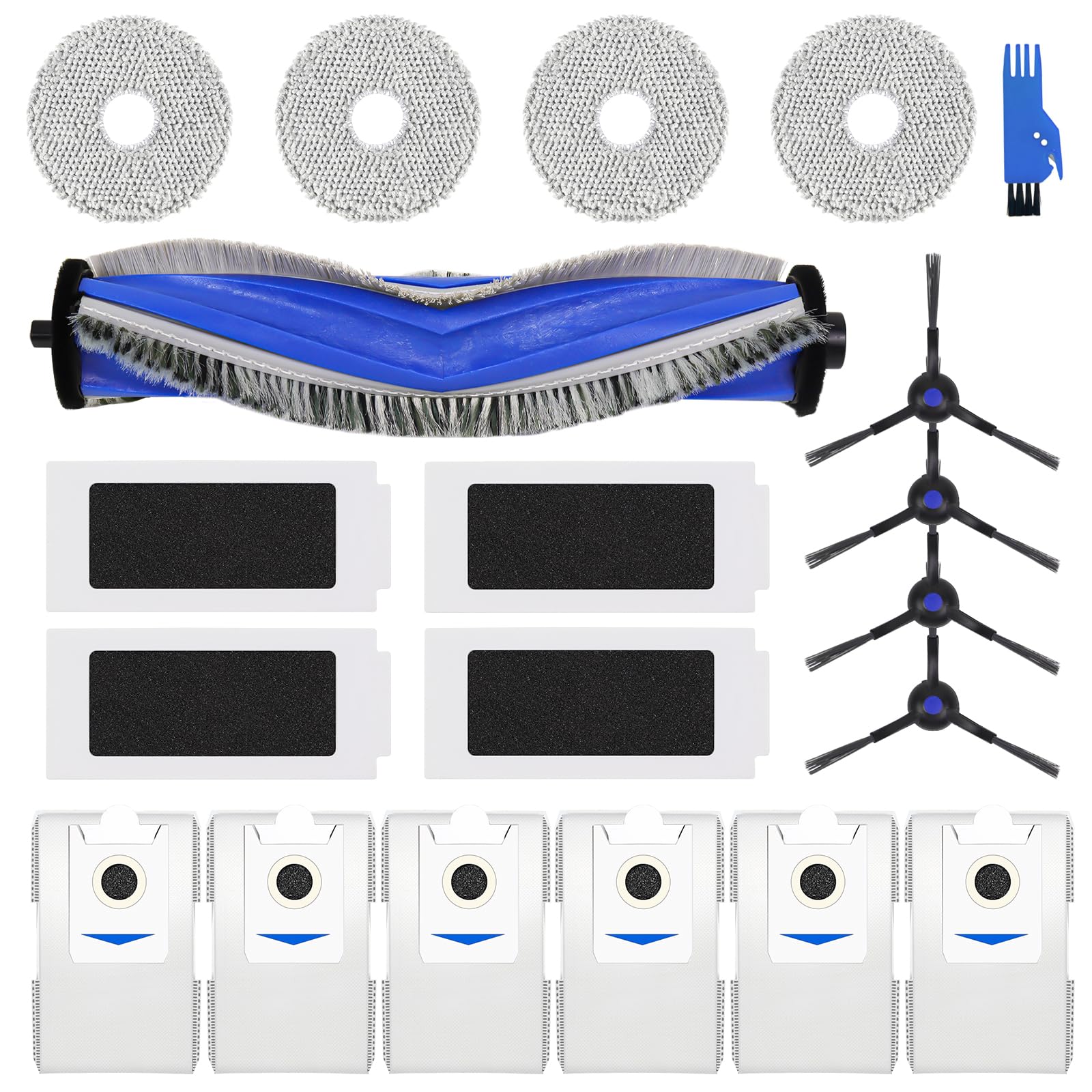 Kit Accessori Ricambi per ECOVACS DEEBOT T30S/T30S Pro