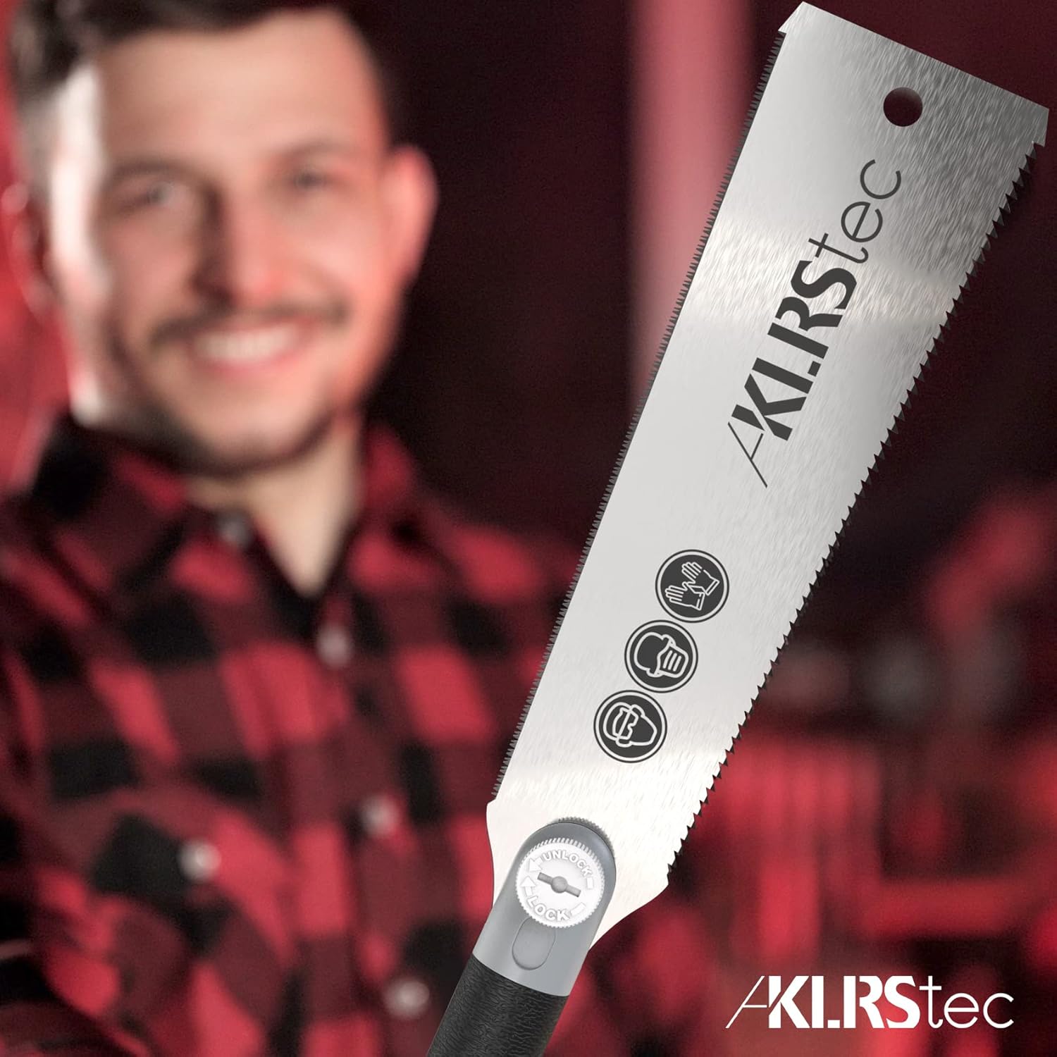 Klrstec® Sega Giapponese Professionale Ryoba 240mm - immagine 7