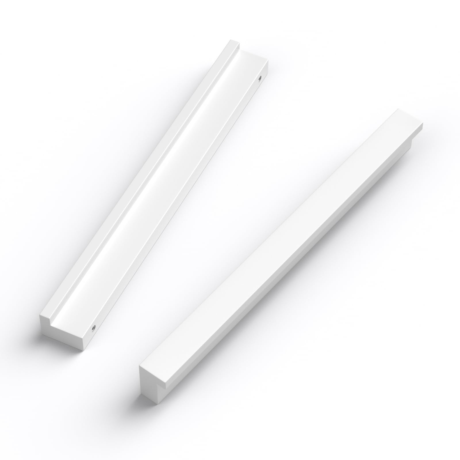 LONTAN 15 Pezzi Maniglie Cucina Bianco Distanza dei Fori 160mm Maniglie per Mobili Bianco Maniglie per Mobili da Cucina Maniglie Armadio Maniglie Mobile Bagno