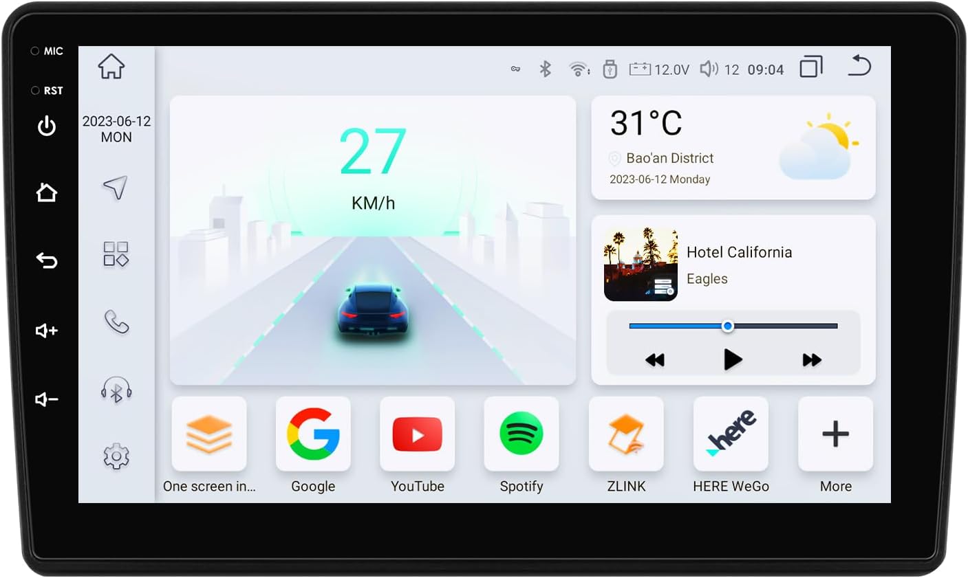 Autoradio Android 13 9 Pollici Touch Screen 8 Core - immagine 1