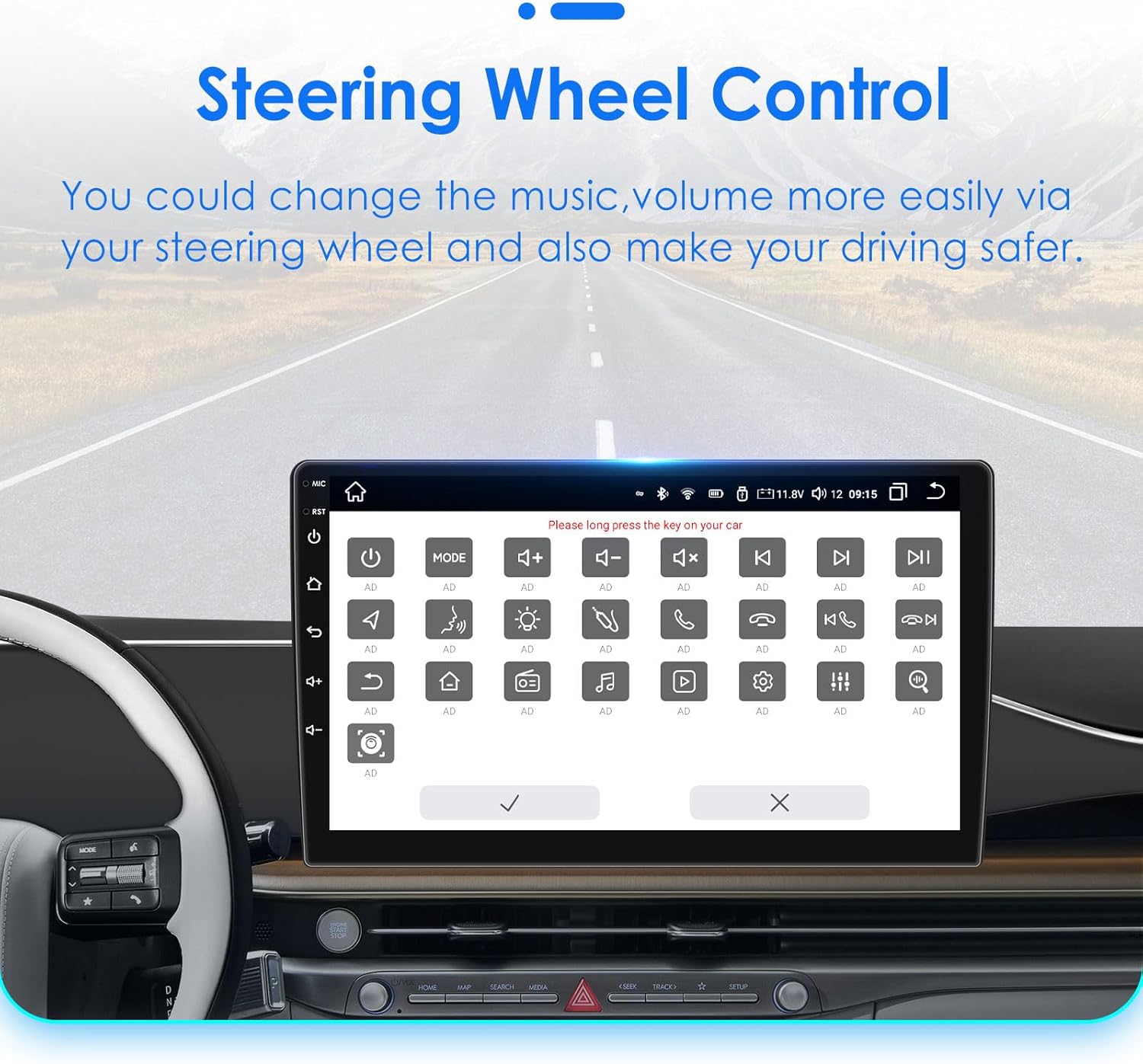 Autoradio Android 13 9 Pollici Touch Screen 8 Core - immagine 8