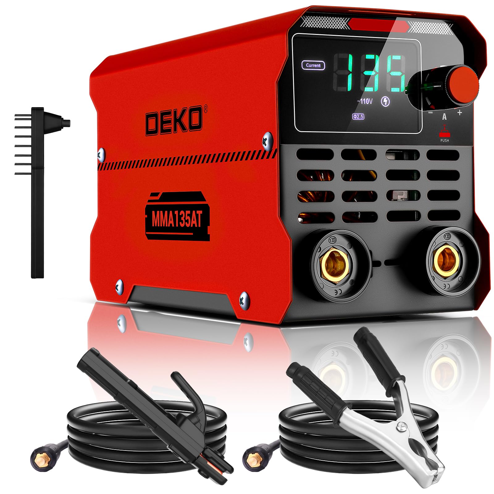 DEKO Saldatrice Inverter MMA/Lift TIG 135Amp 220V
