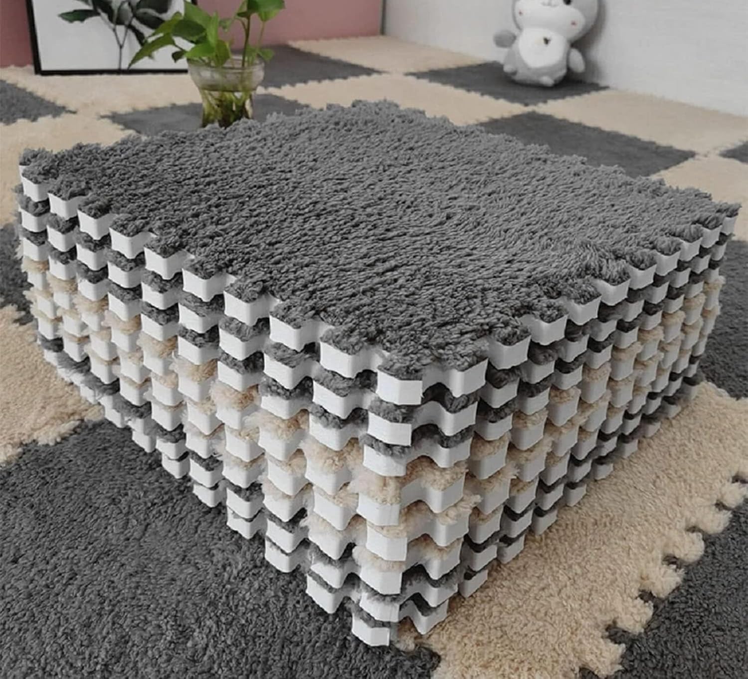 Tappetini Gioco Puzzle in Schiuma 10 Pezzi - immagine 7