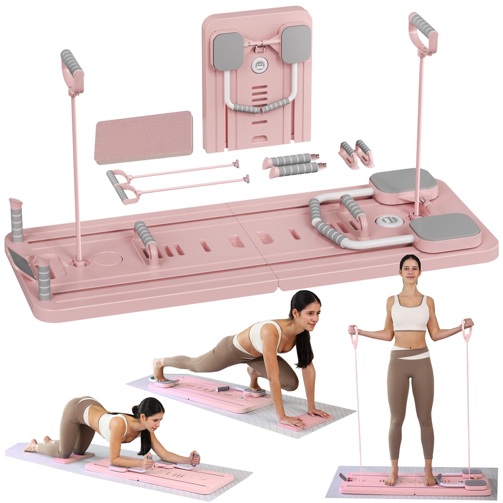 ExeractFit Pilates Board - Macchina Reformer Pieghevole