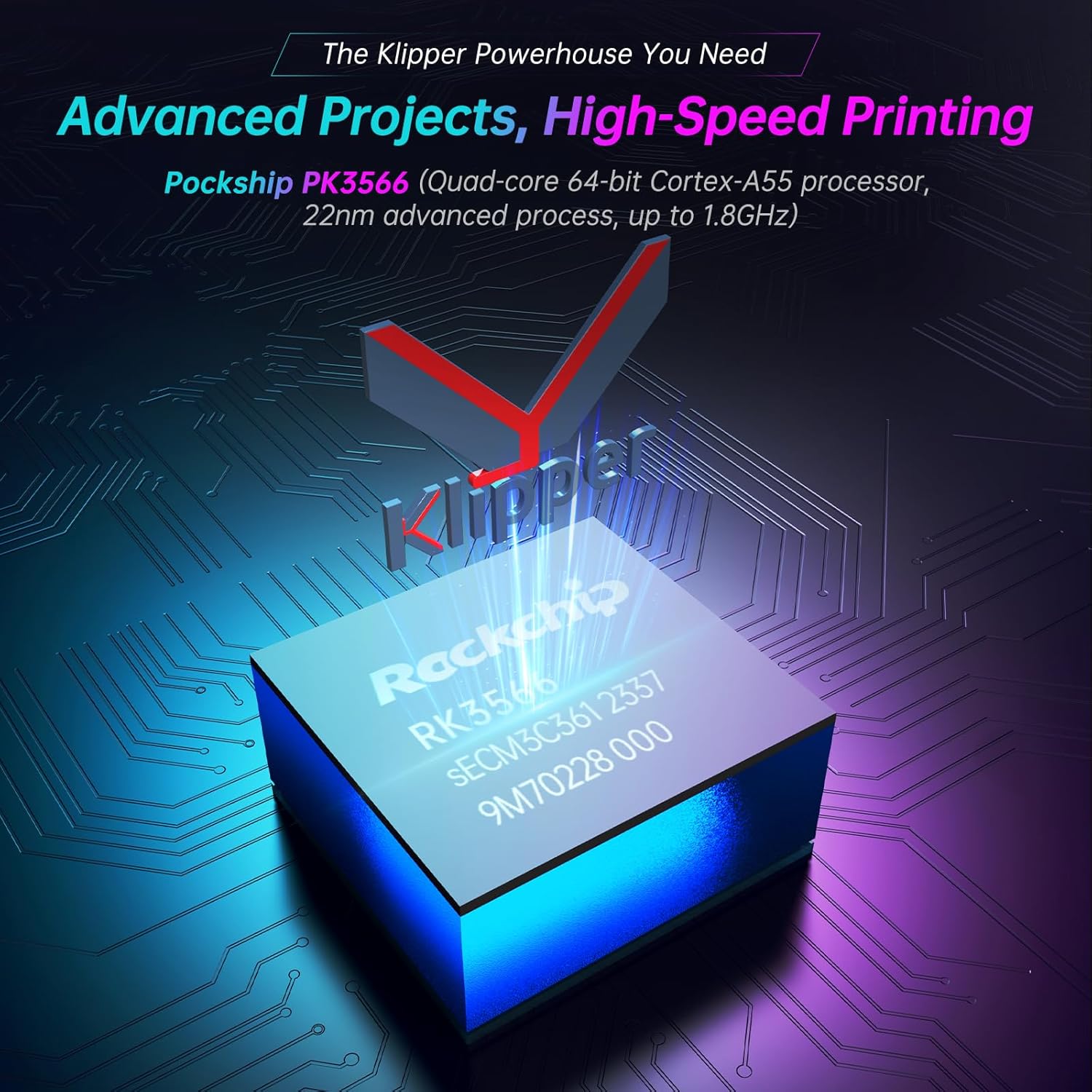 Bigtreetech Pi 2 Control Board 2GB RAM Quad-Core - immagine 2