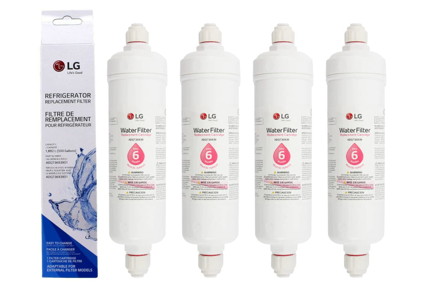 Lg ADQ73693901 - Cartuccia Filtro Acqua Frigorifero