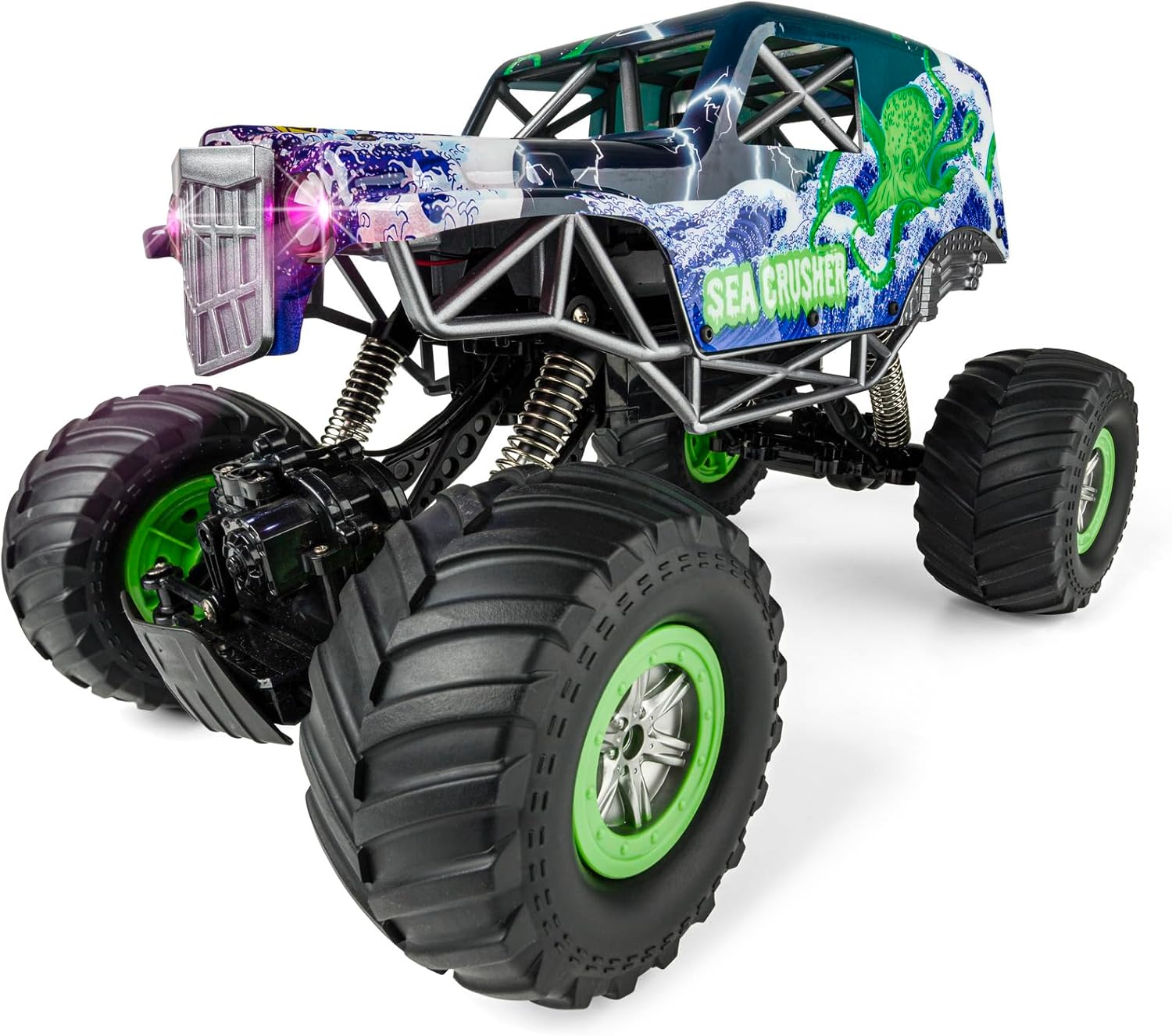 CARSON Sea Crusher 1:10 RTR, Verde - immagine 3