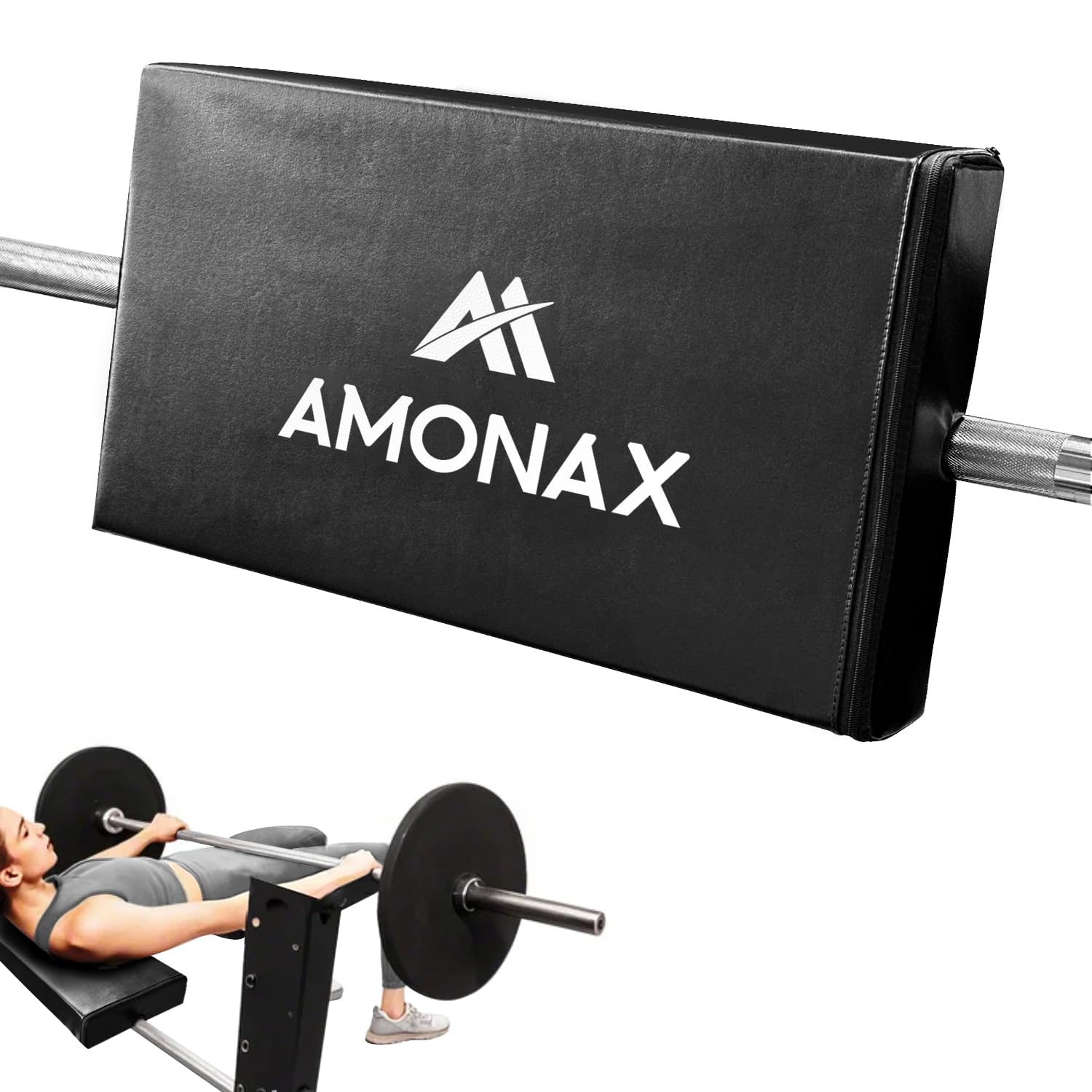 Amonax Cuscinetto per Panca Hip Thrust Extra Spesso