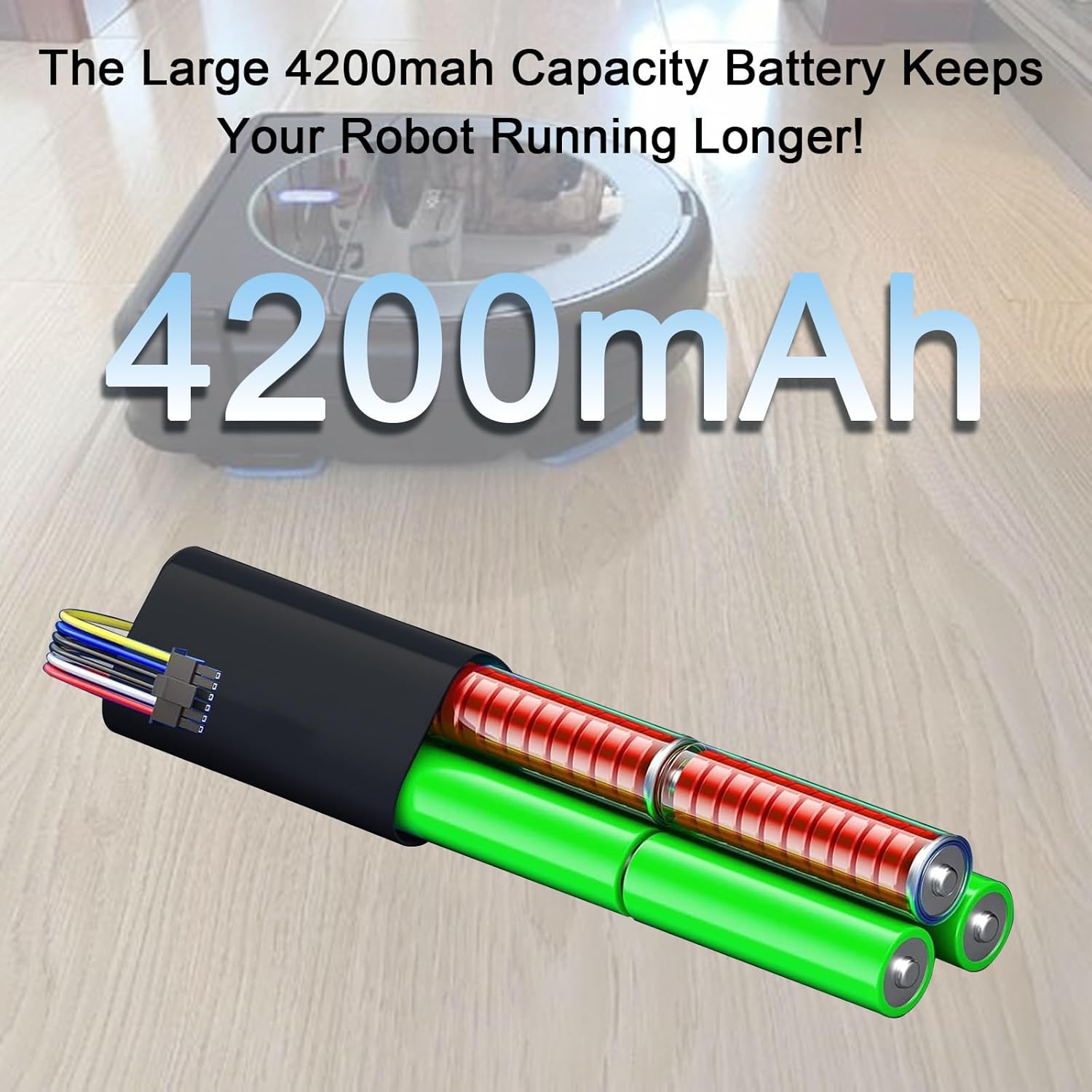 Batteria Sostitutiva 14.4V per Robot Aspirapolvere Neato - immagine 5