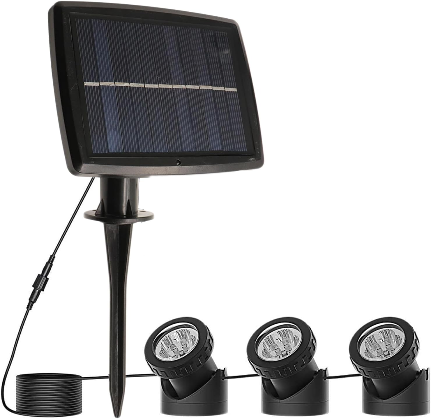 Kingcoo Luce Solare Subacquea per Laghetto 18 LED - immagine 1