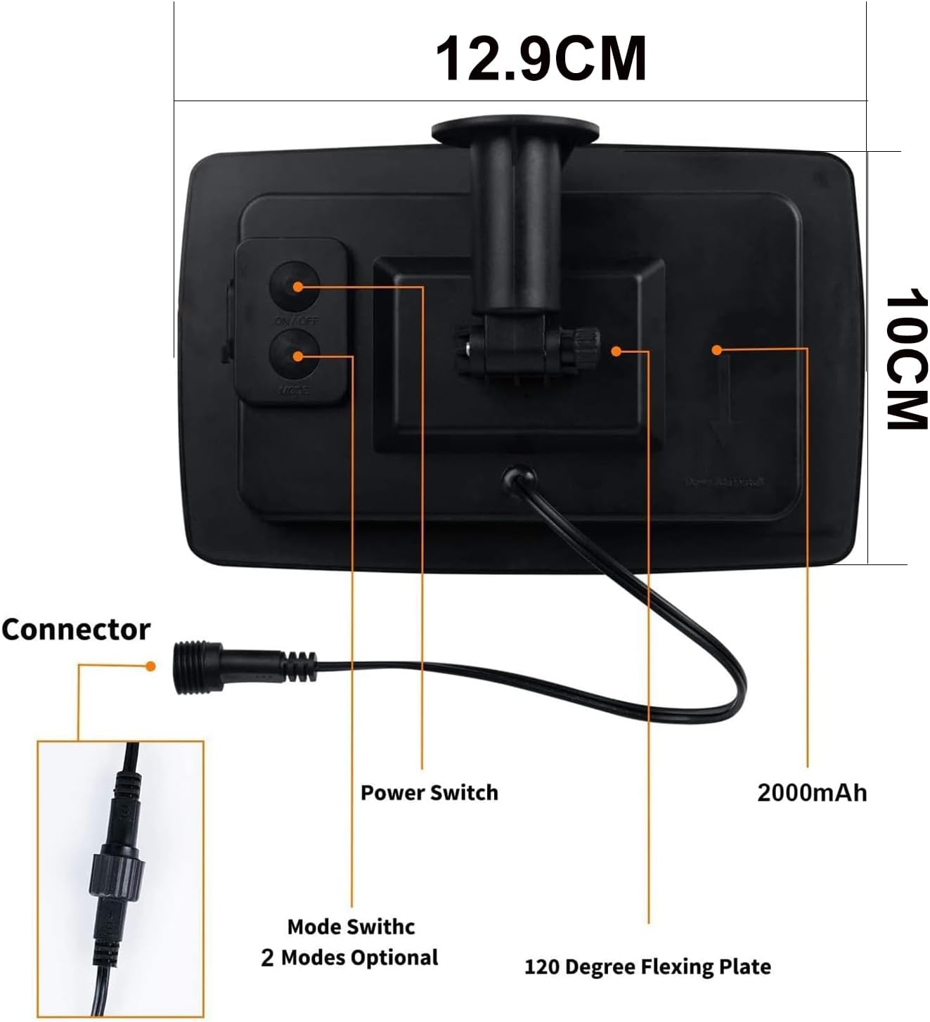 Kingcoo Luce Solare Subacquea per Laghetto 18 LED - immagine 8