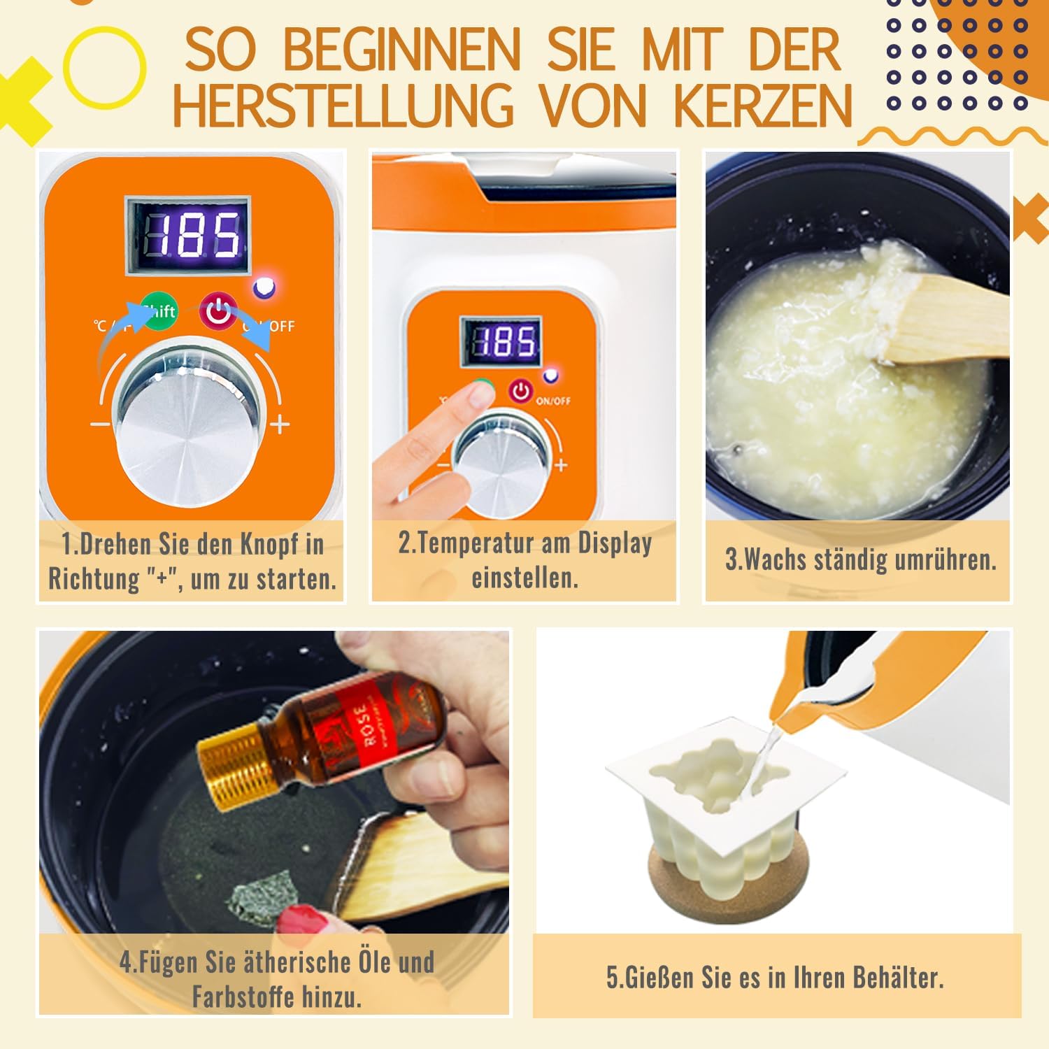 Ksedcon Kit per caramelle - immagine 5