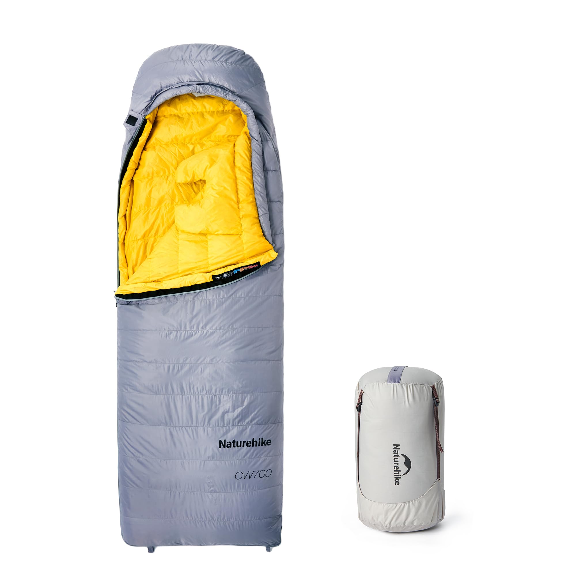 Naturehike CW700 Sacco a Pelo in Piumino Ultraleggero