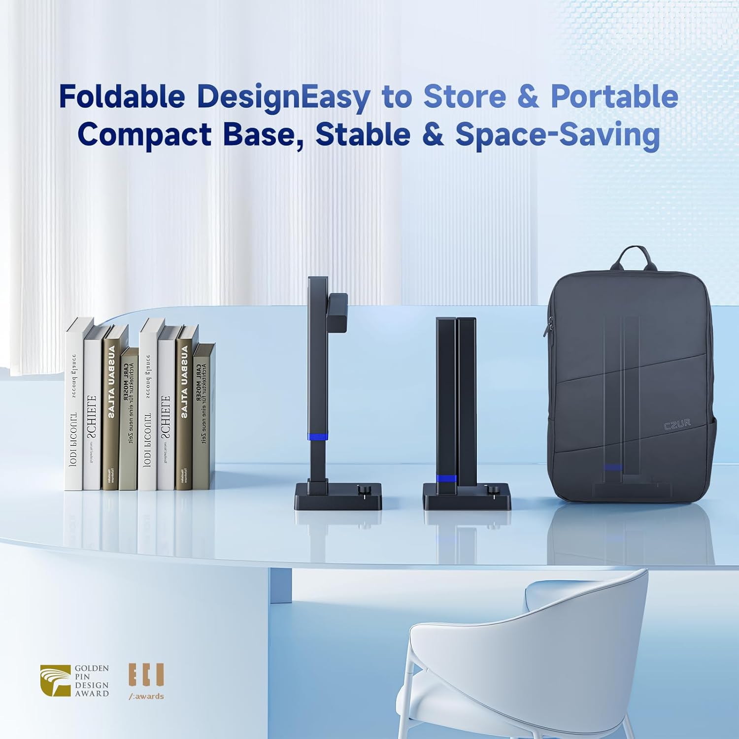 Czur Shine Ultra - Scanner Documenti A3 Portatile 13MP - immagine 7