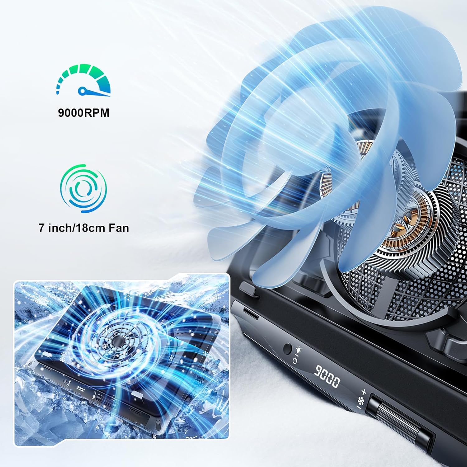 Raffreddatore per Laptop 13-19 Pollici - immagine 4