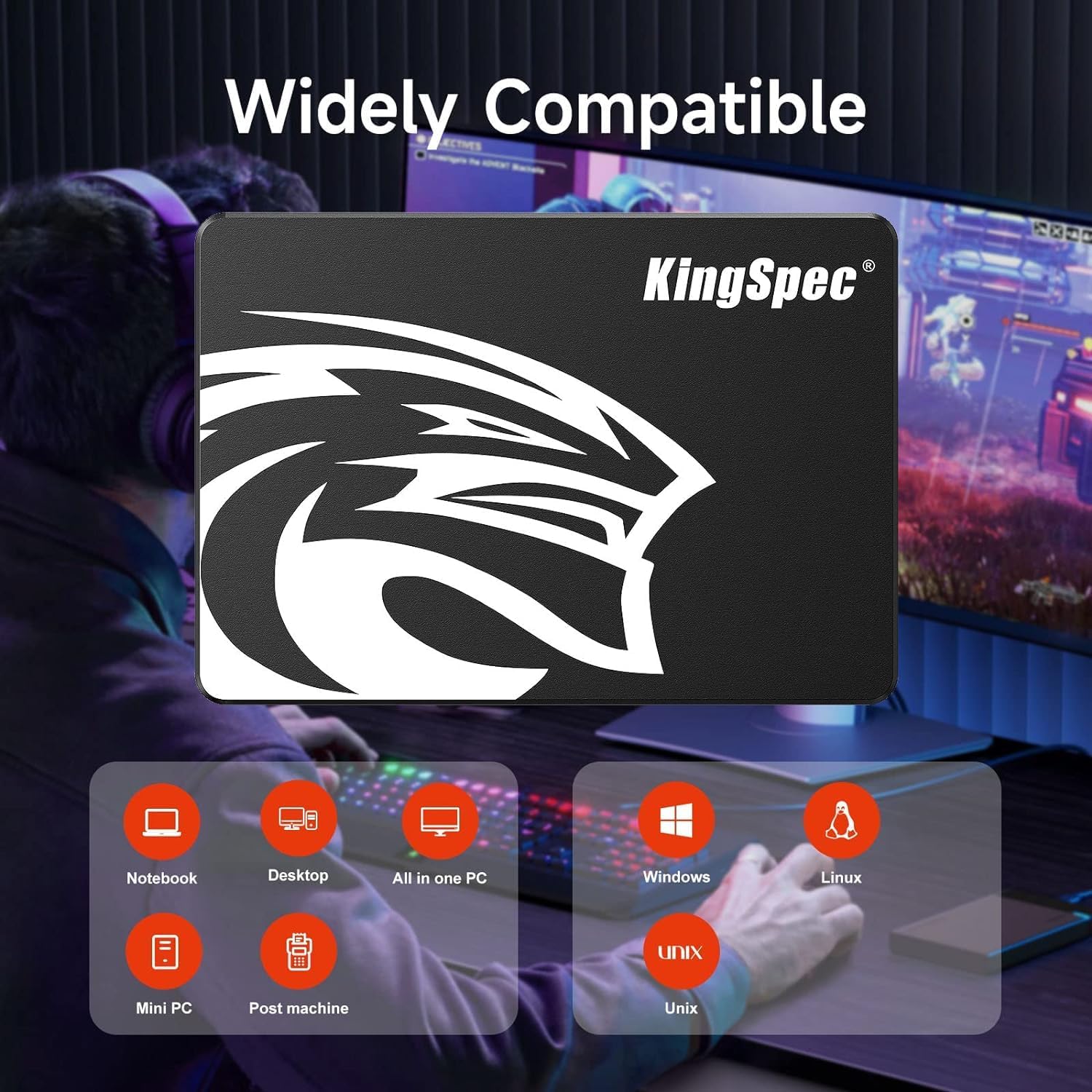 Kingspec 2TB SSD SATA da 2,5 pollici - immagine 5