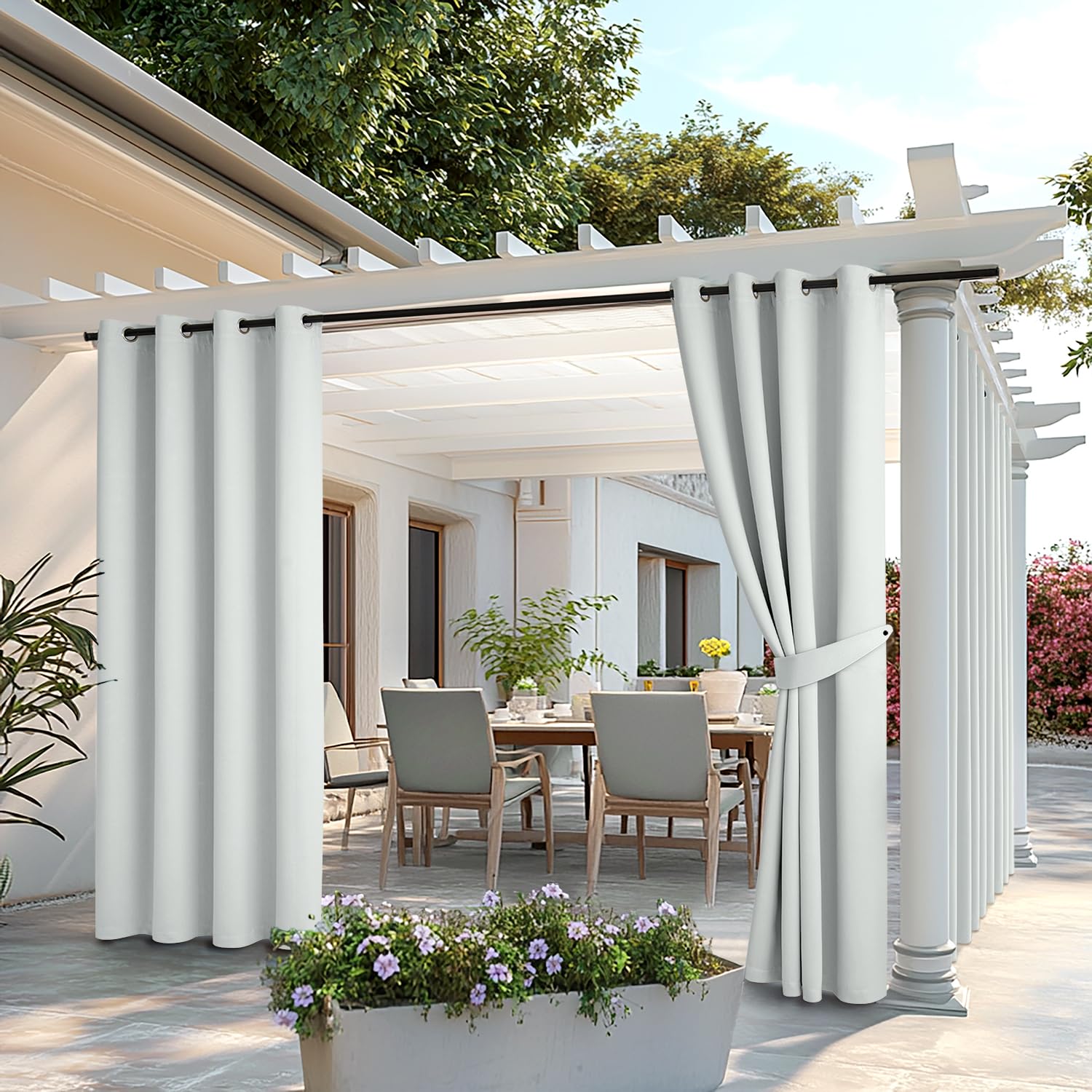 Miulee Tende da Sole per Esterno 132x275cm (2 pz)