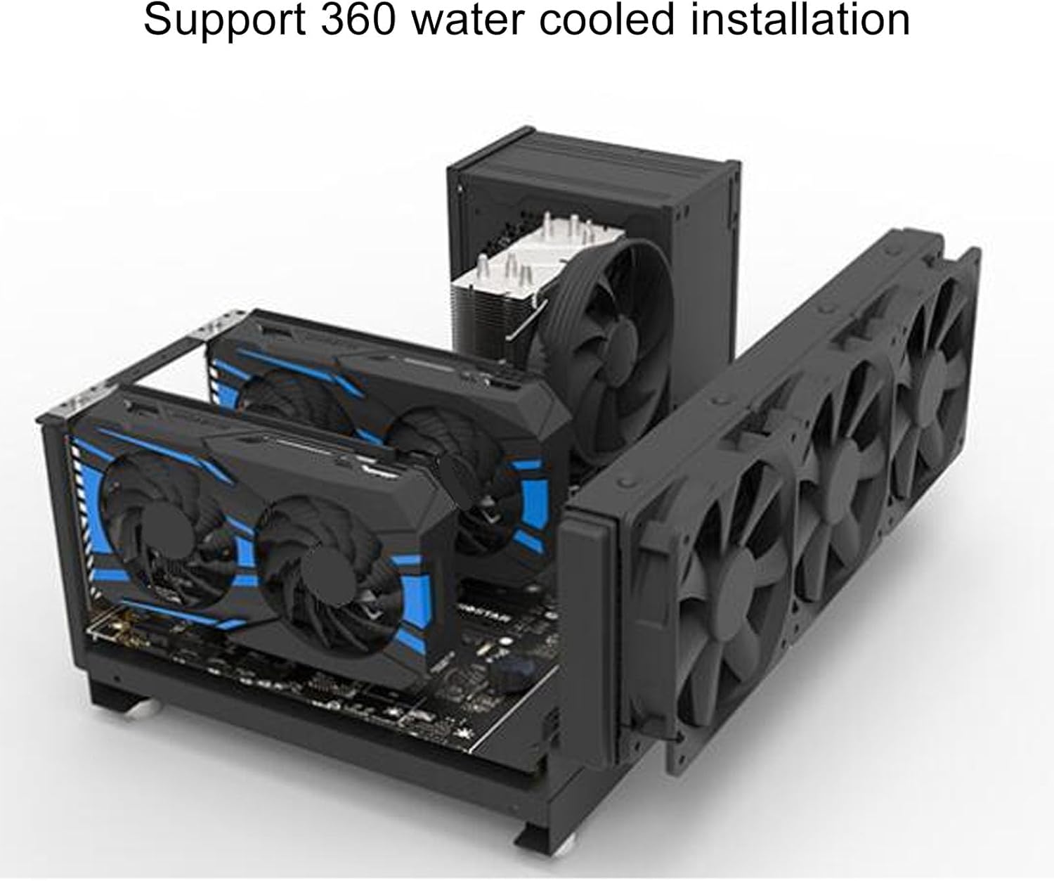 Rack per Case Computer da Gioco Fai-da-Te ATX - immagine 2