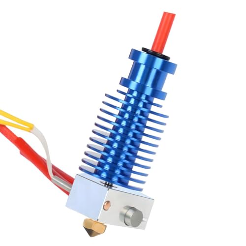 BZ 3D Prusa i3 MK3 Hotend 24V 40W Upgrade Kit per Prusa i3 MK3,MK3S,MK3S+Stampante 3D V6 Hotend 24V Kit,V6 Bimetallico Heatbreak,Blocco Riscaldante Alluminio,V6 Ugello Ottone 0,4mm.