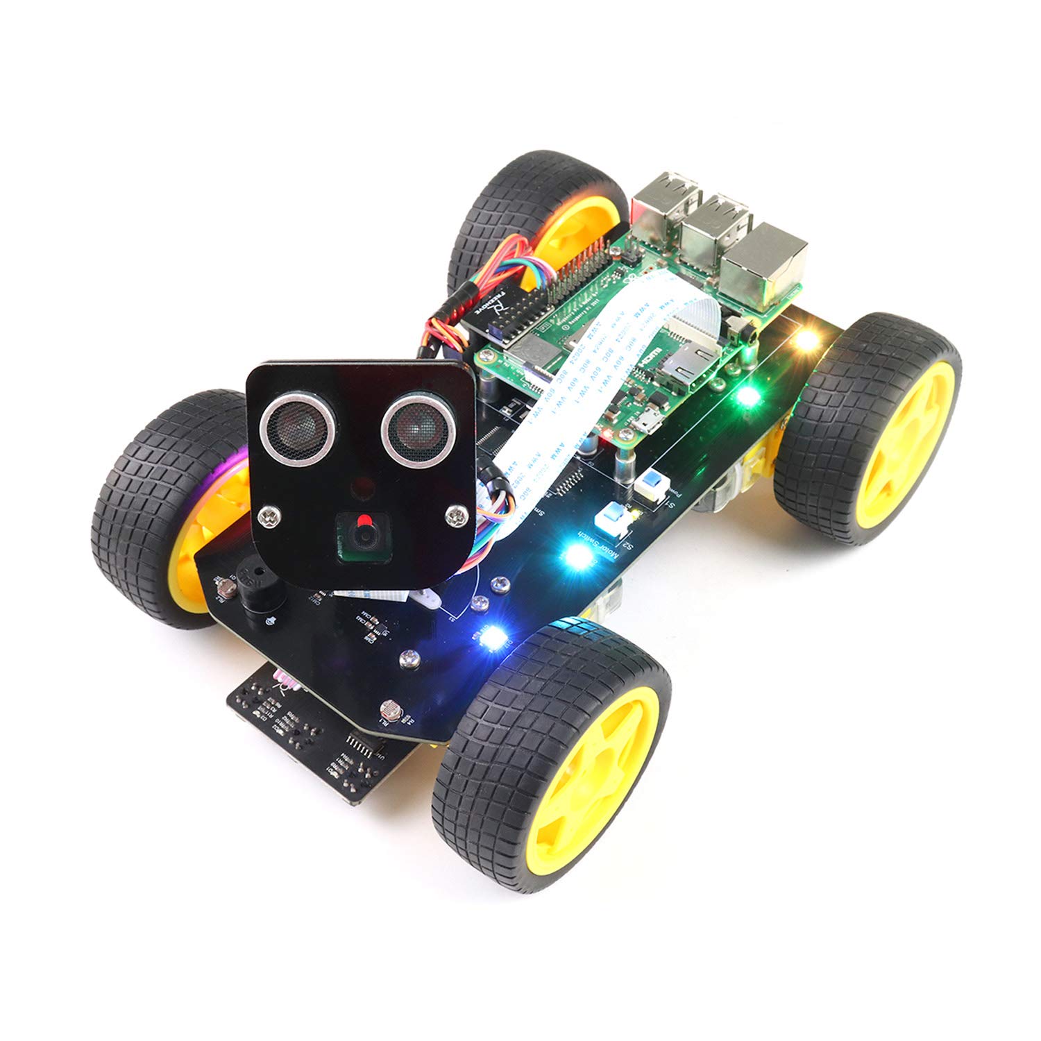 Freenove 4WD Smart Car Kit per Raspberry Pi 5 4 B