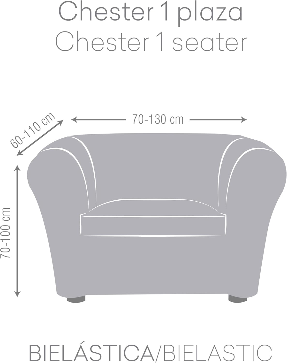 FUNDAS DE SOFA MOD/7 PREMIUM JAZ CHESTER/KLIPPAN 1 PLZ - immagine 4