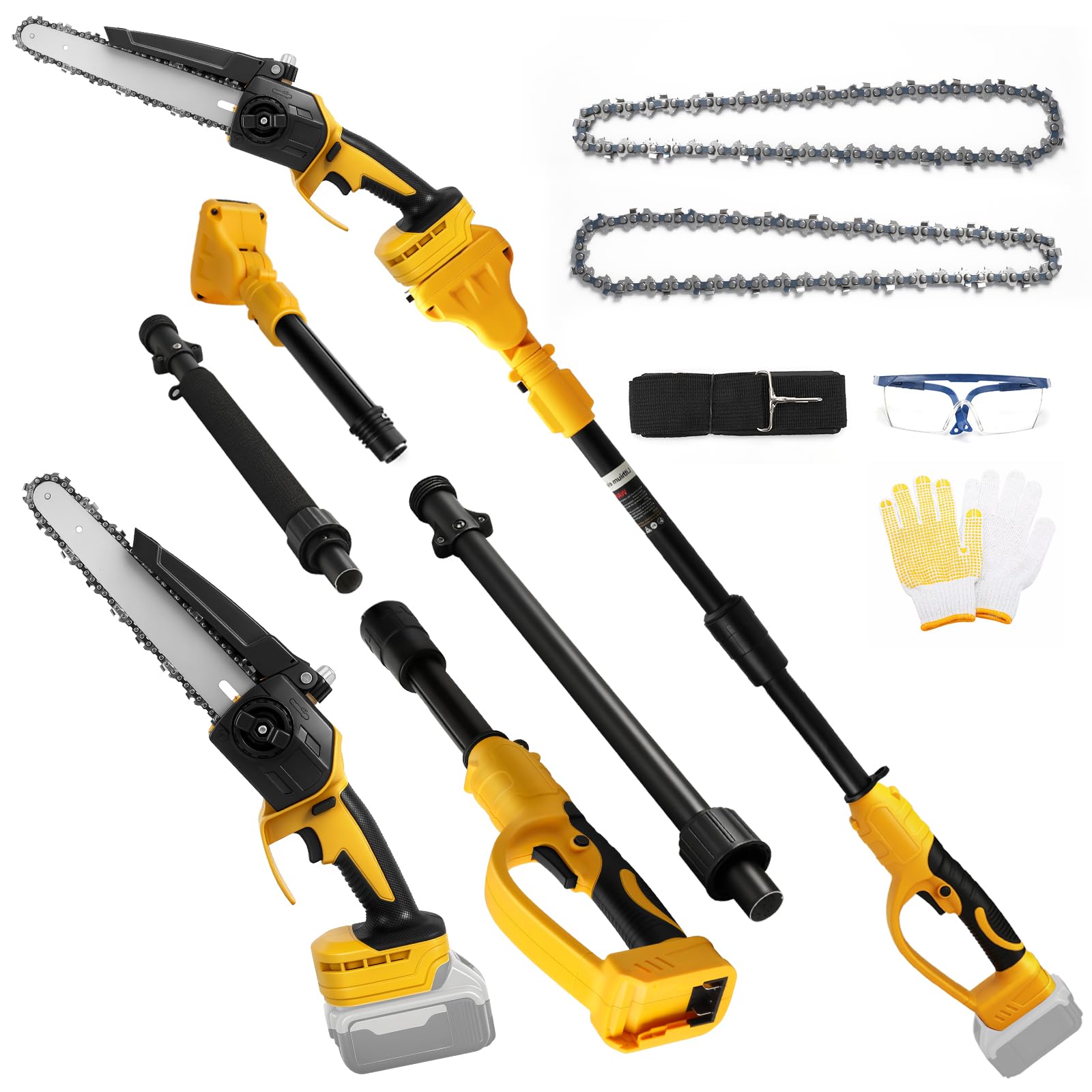 Sega a Catena Telescopica 8 Pollici per DeWalt 20V