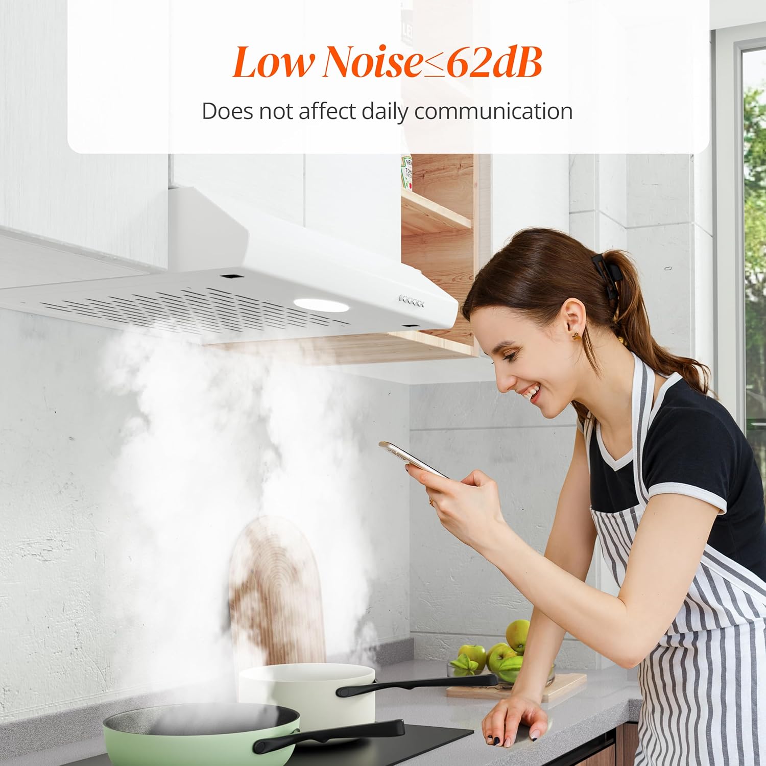 Firegas Cappa Aspirante 60 cm Bianca - immagine 5