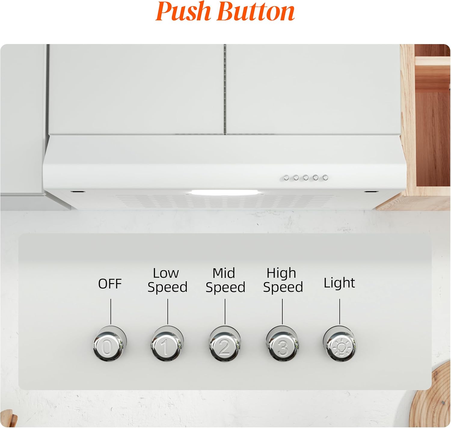 Firegas Cappa Aspirante 60 cm Bianca - immagine 6