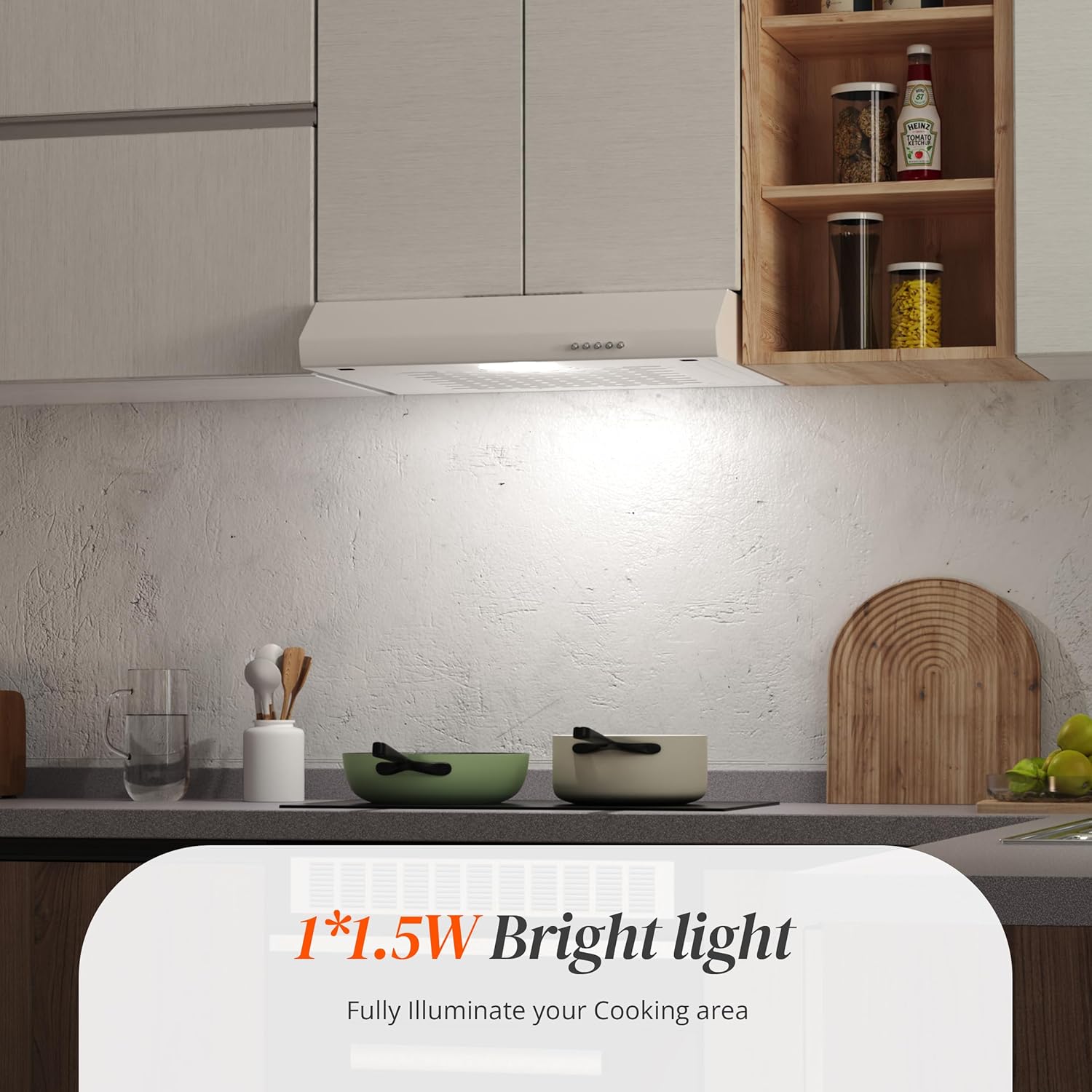 Firegas Cappa Aspirante 60 cm Bianca - immagine 7